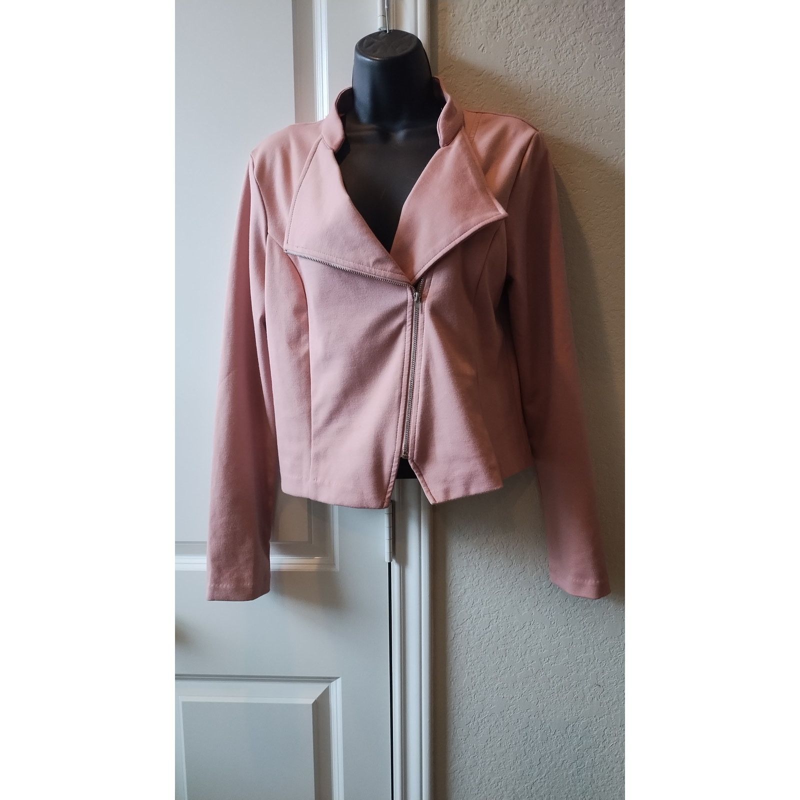 Haven Pink women jacket Embroidered in the Back size large Size L / US 10 / IT 46 - 1 Thumbnail