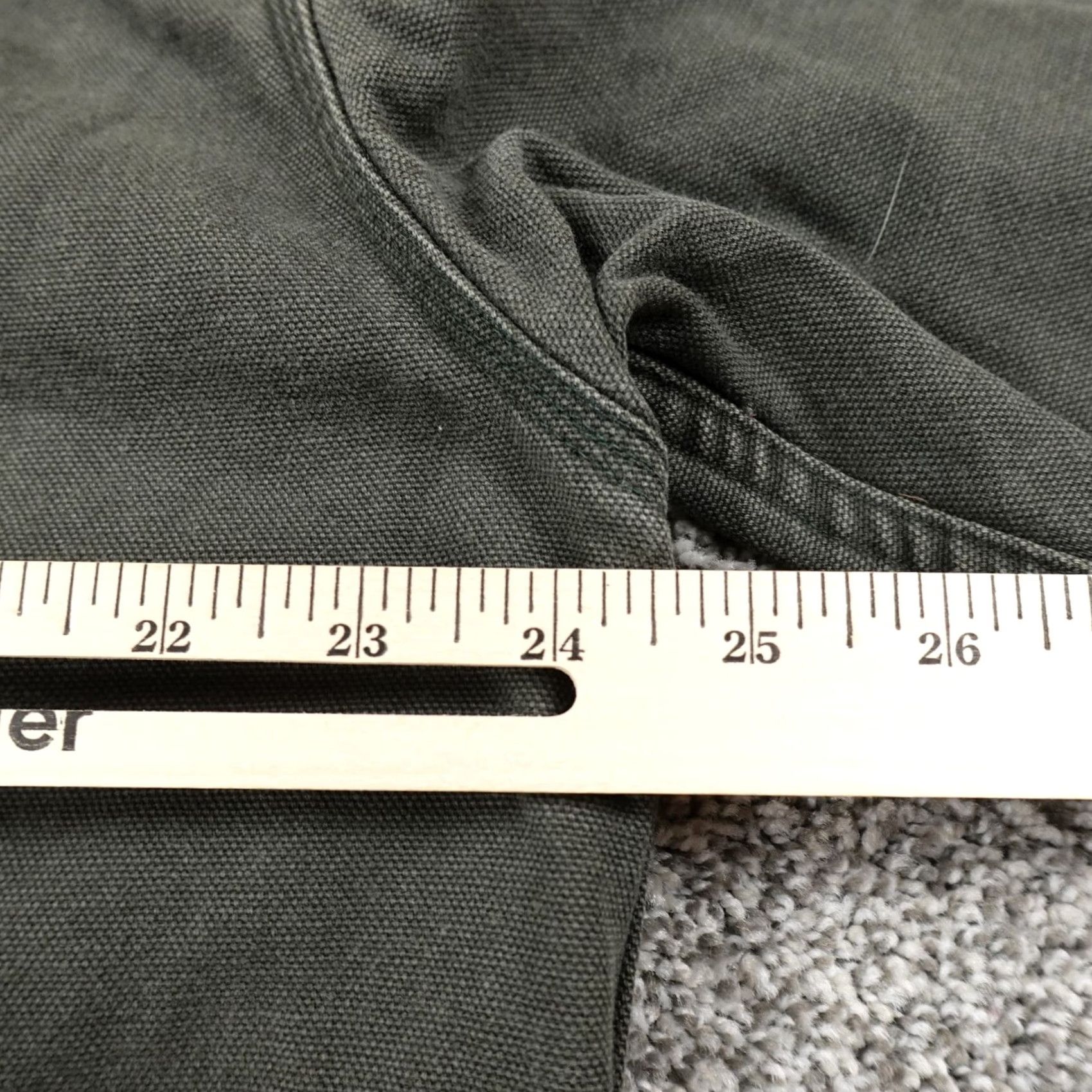 Vintage VINTAGE L.L.Bean Jacket Mens L Green Canvas Barn Chore Coat Overcoat Work USA Size US L / EU 52-54 / 3 - 7 Thumbnail
