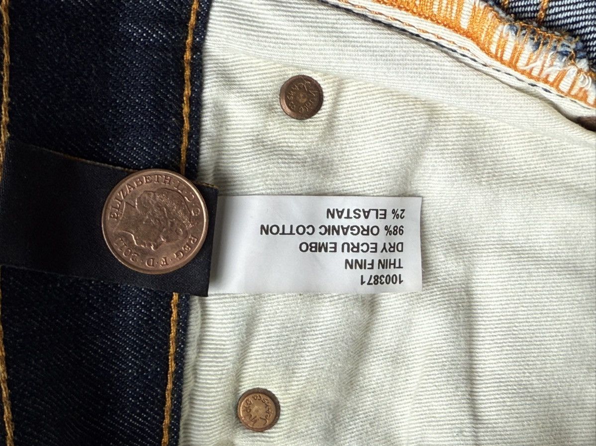 Nudie Jeans Nudie Jeans Denim Thin Finn Size US 29 - 5 Thumbnail
