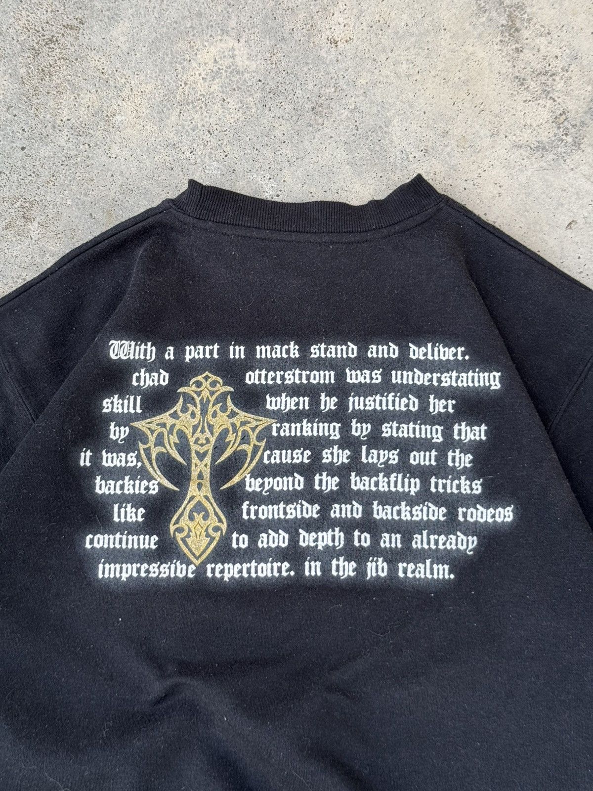 If Six Was Nine × Japanese Brand × Le Grande Bleu (L.G.B.) Beaumere Hard Cross Wild Poems Anarchy Punk Hoodie Size US L / EU 52-54 / 3 - 2 Thumbnail