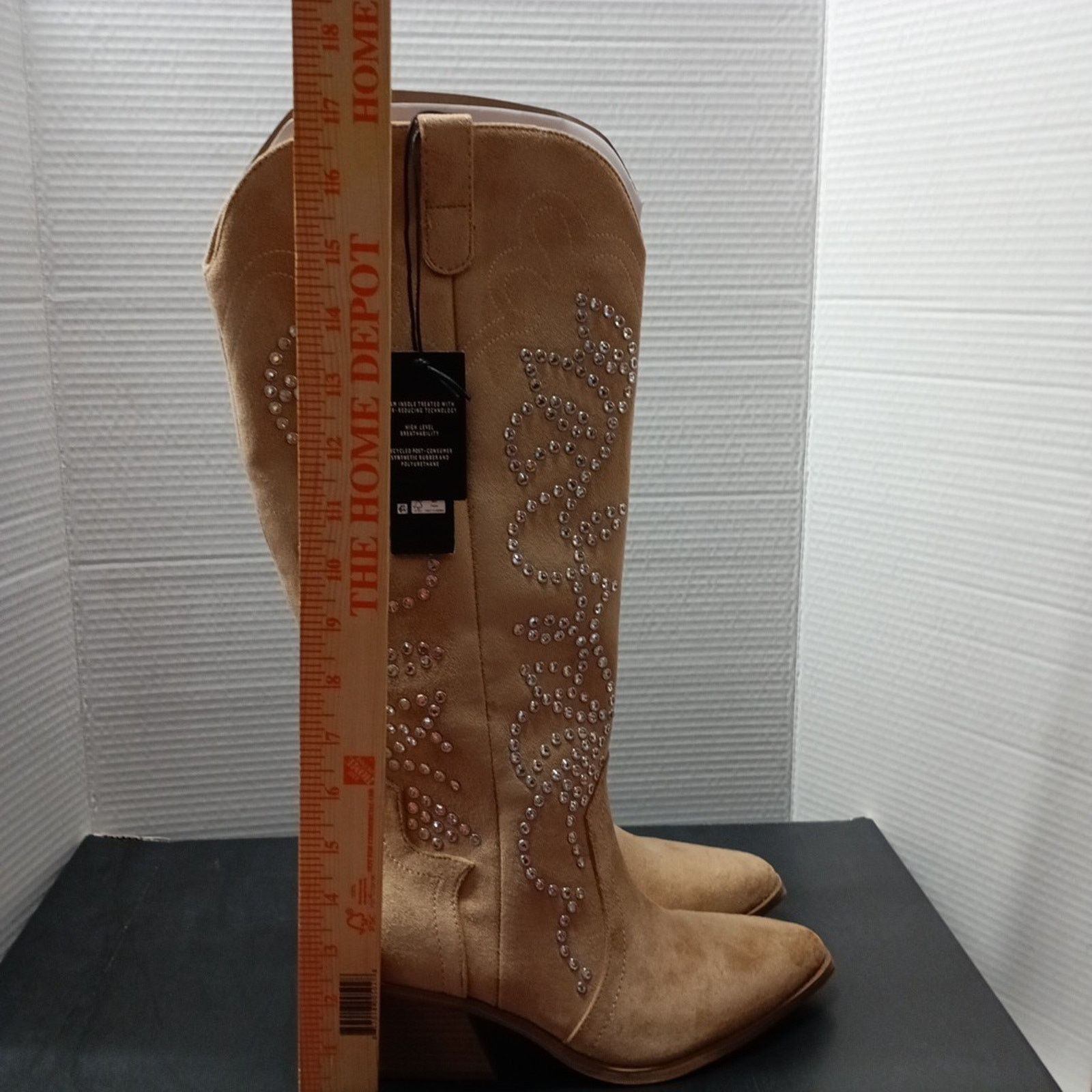 Madden NYC Madden NYC Western Boots Women's Size 8 Cognac Faux Suede Size US 8 / IT 38 - 2 Thumbnail