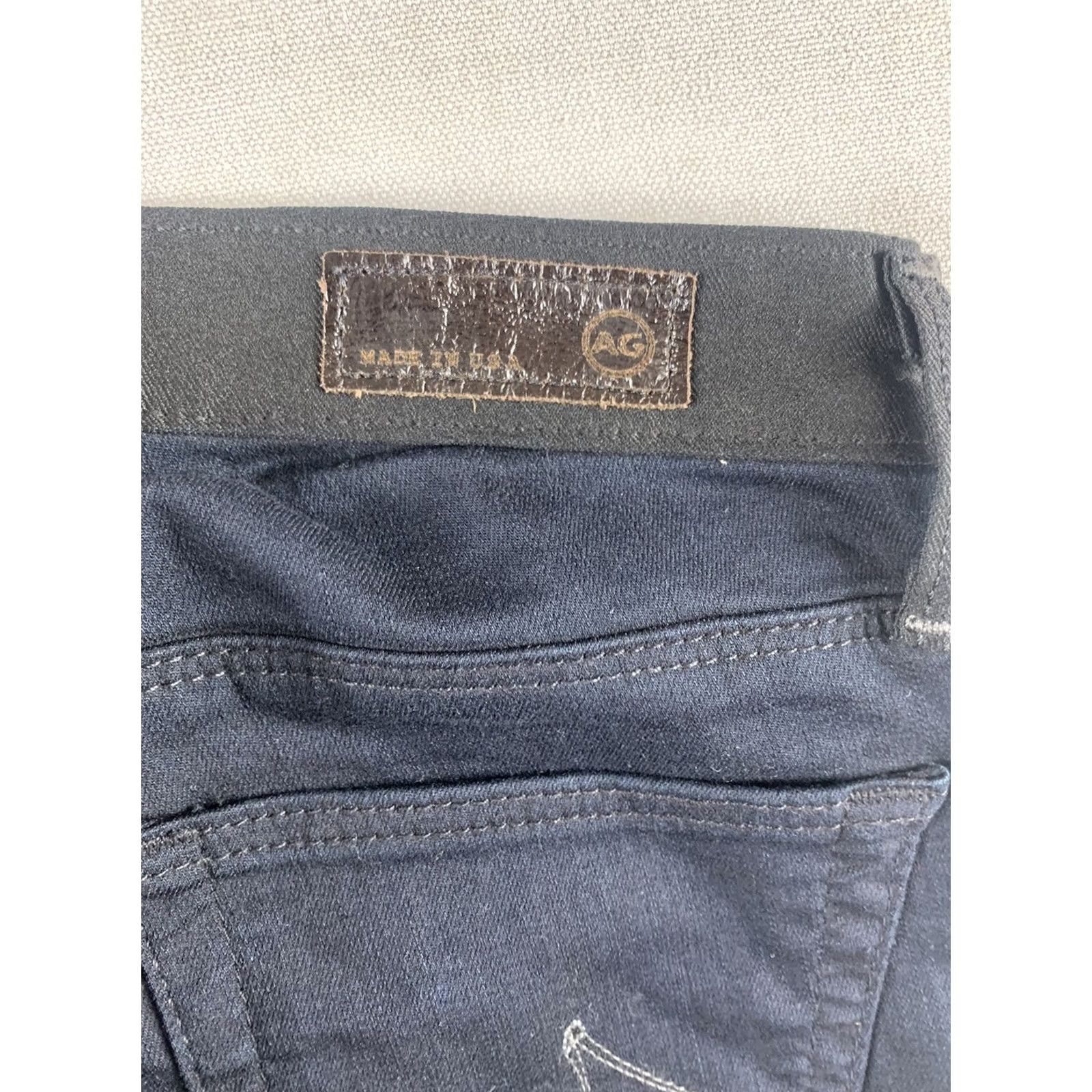 Bally AG Adriano Goldschmied The Ally Legging Womens 24R Black Size 42" / US 20 - 7 Thumbnail