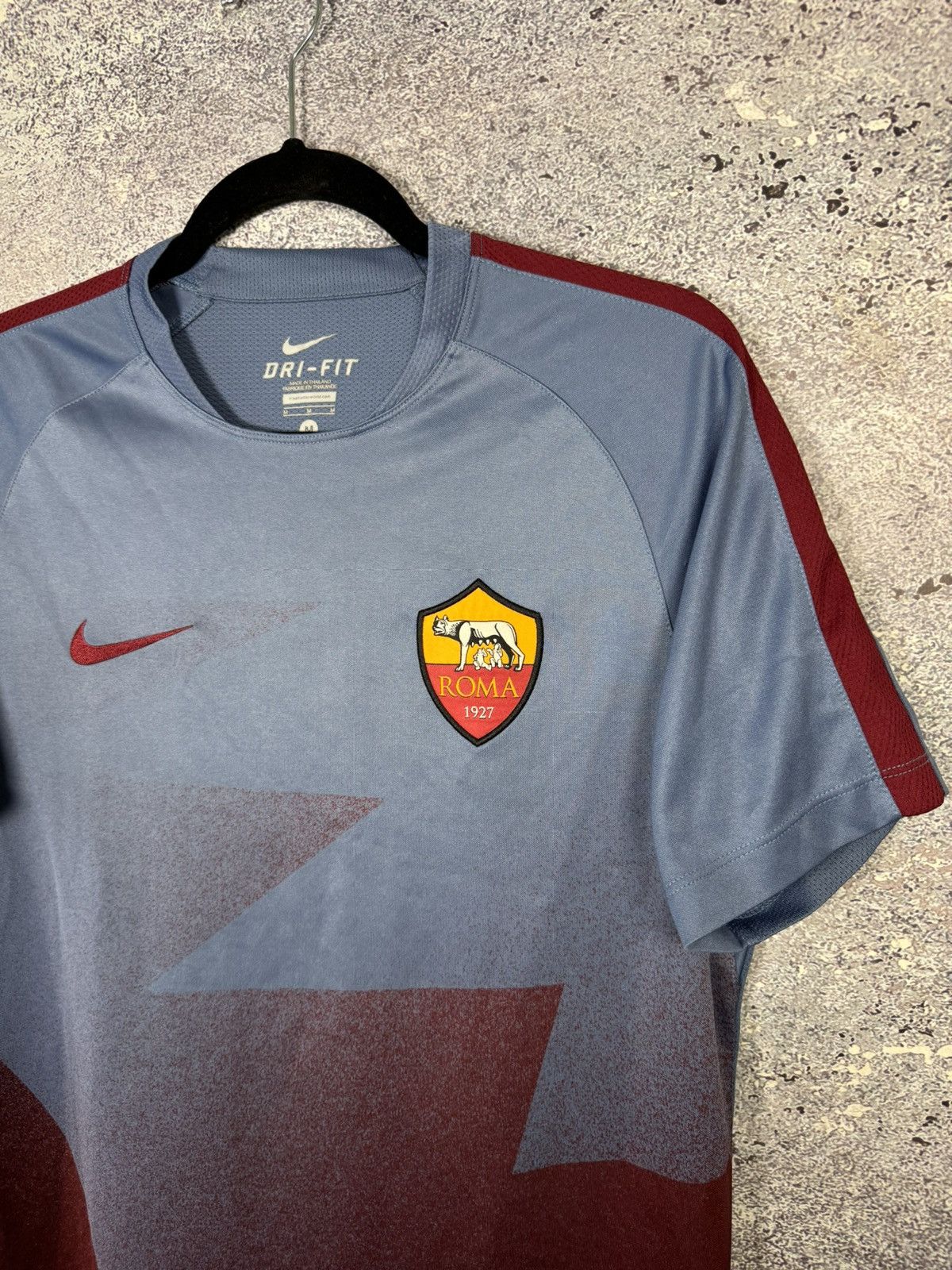 Nike × Vintage Vintage AS Roma 2016/17 Nike Training Pre-Match Jersey Size US M / EU 48-50 / 2 - 10 Thumbnail