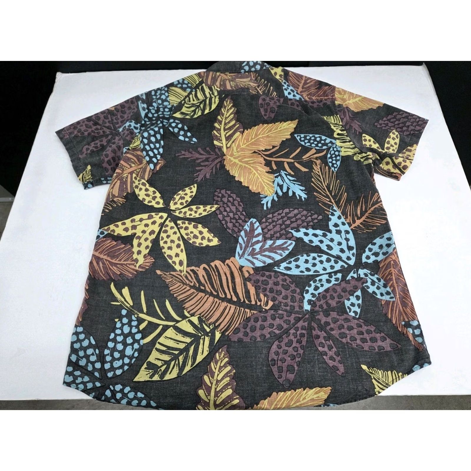 Billabong BILLABONG Men's Tailored Short Sleeve Button Up Floral Shirt 2XL Multicolor Size US XXL / EU 58 / 5 - 5 Thumbnail