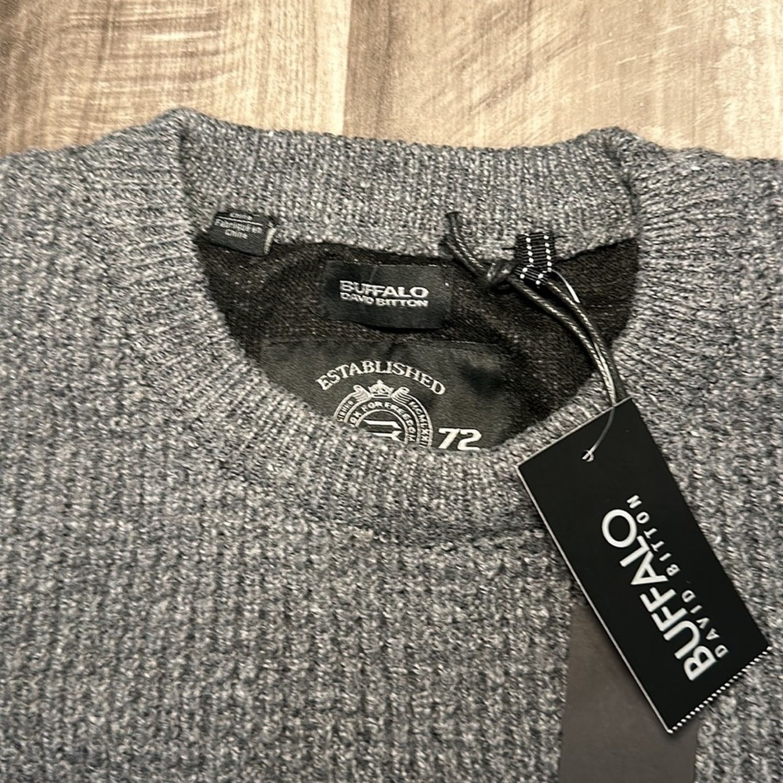 Buffalo David Bitton Wariner Crewneck Sweater - XL