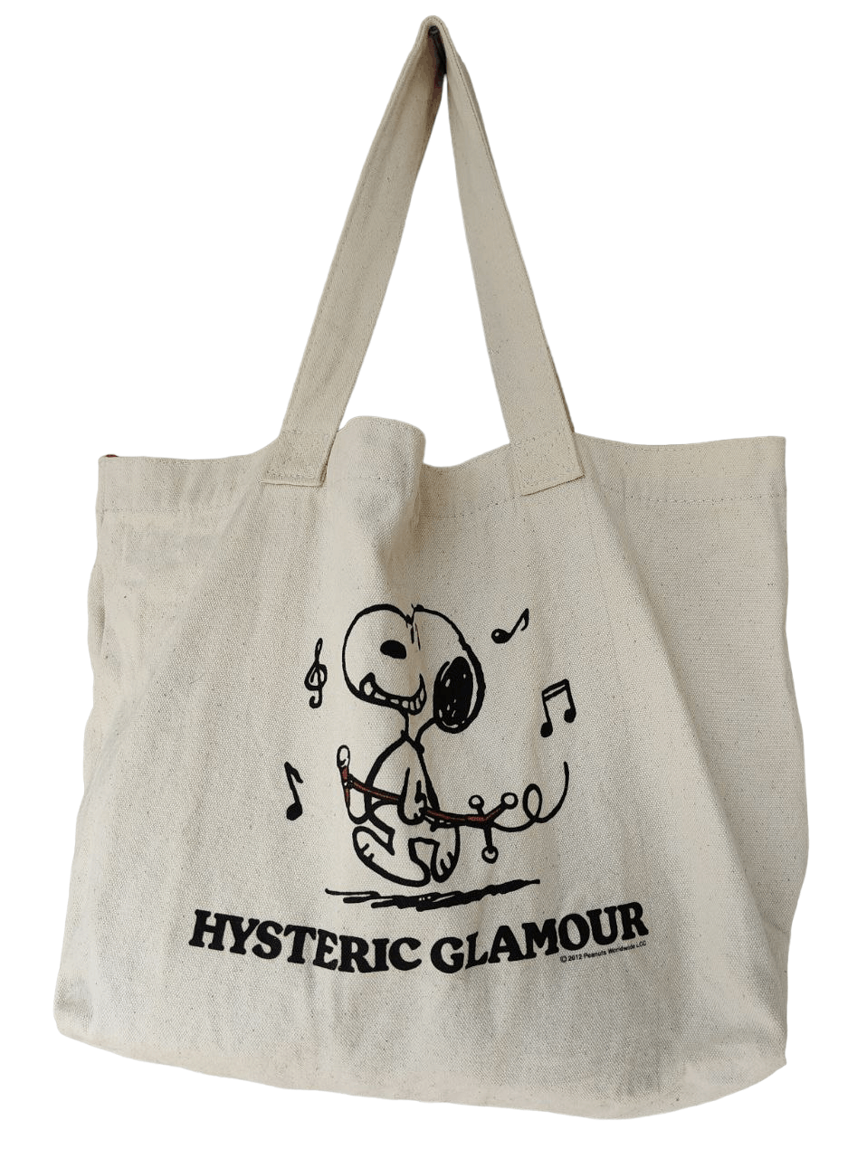 Hysteric Glamour x Peanuts Snoopy Tote Bag in White, Women's