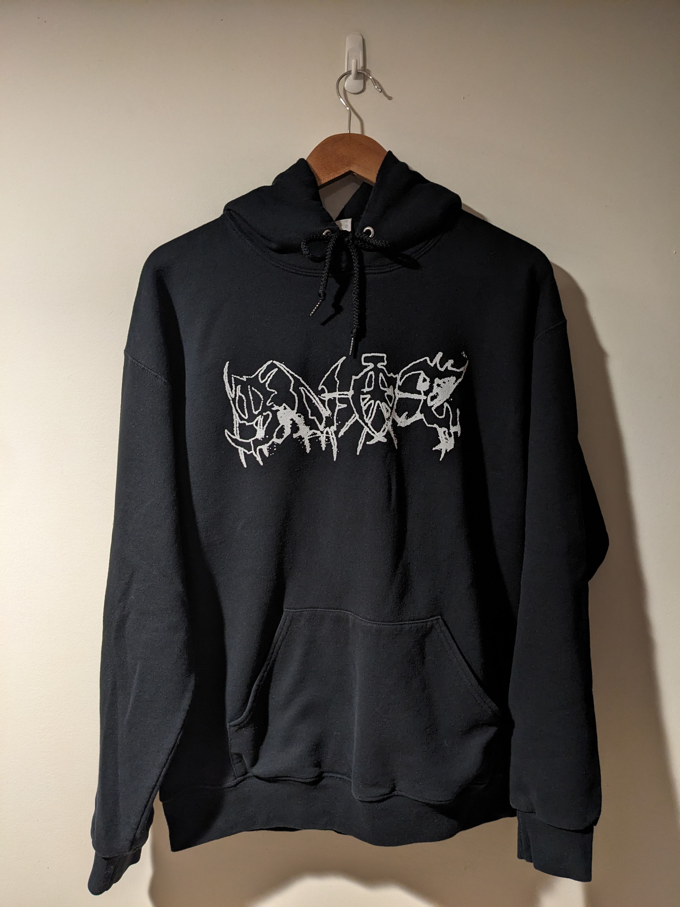 Band Tees $not New York Rapper Grim Reaper Black Large Hoodie Size US L / EU 52-54 / 3 - 3 Thumbnail