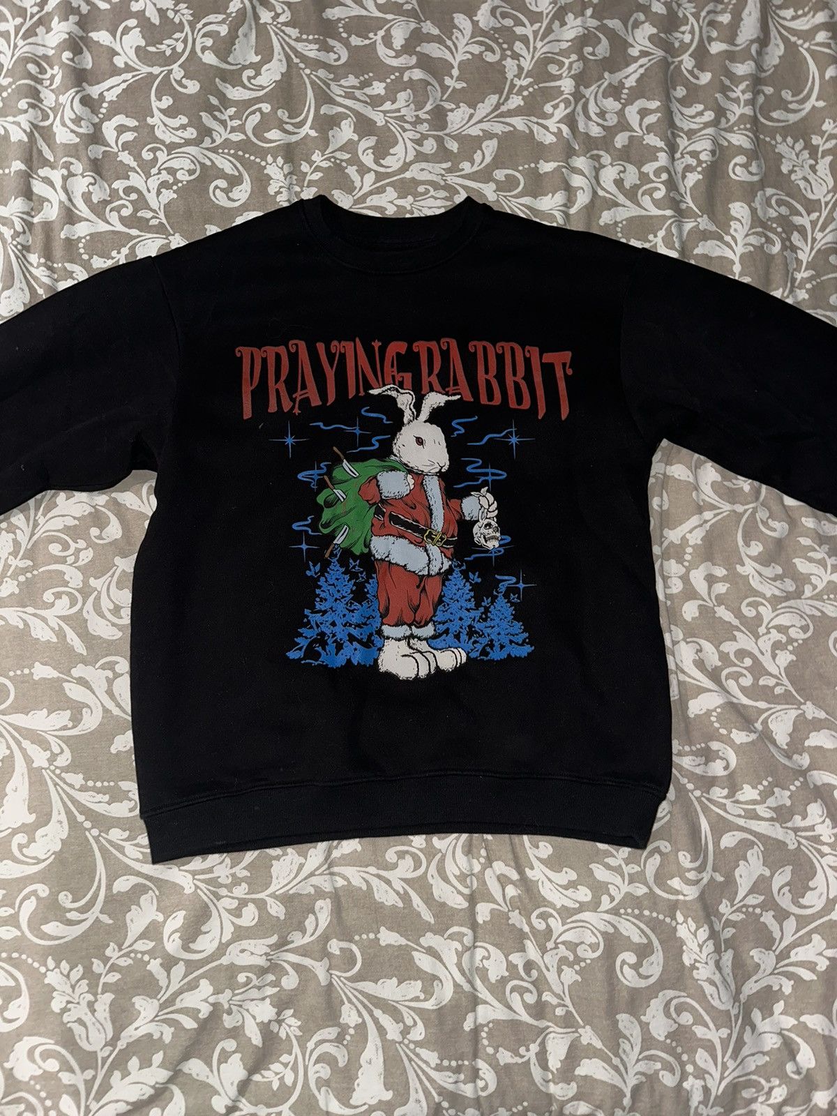 Other Praying Rabbit Christmas Crew Neck Size US L / EU 52-54 / 3 - 1 Preview