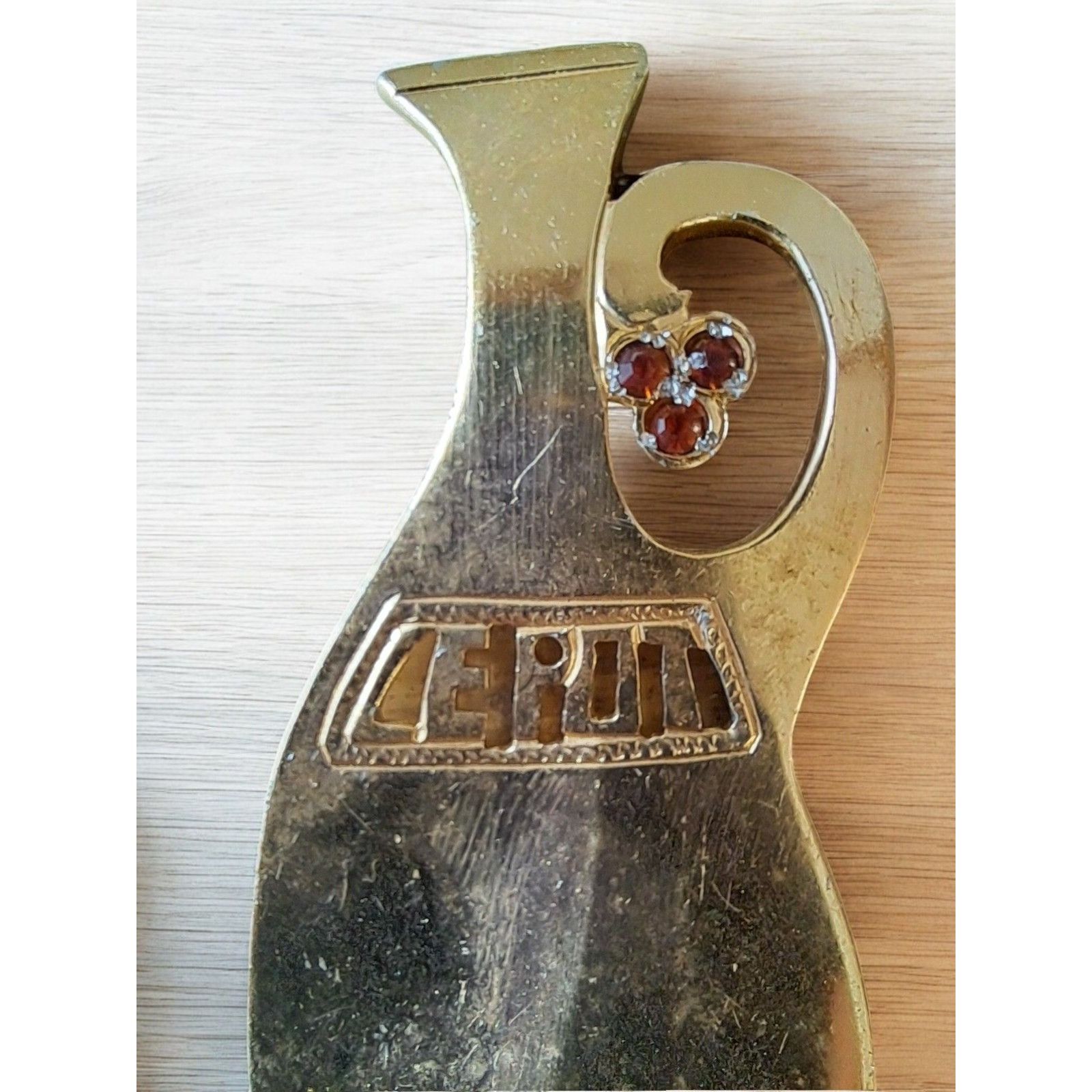 Other Gold Plated Metal Piece Says LEPOT Size ONE SIZE - 3 Thumbnail