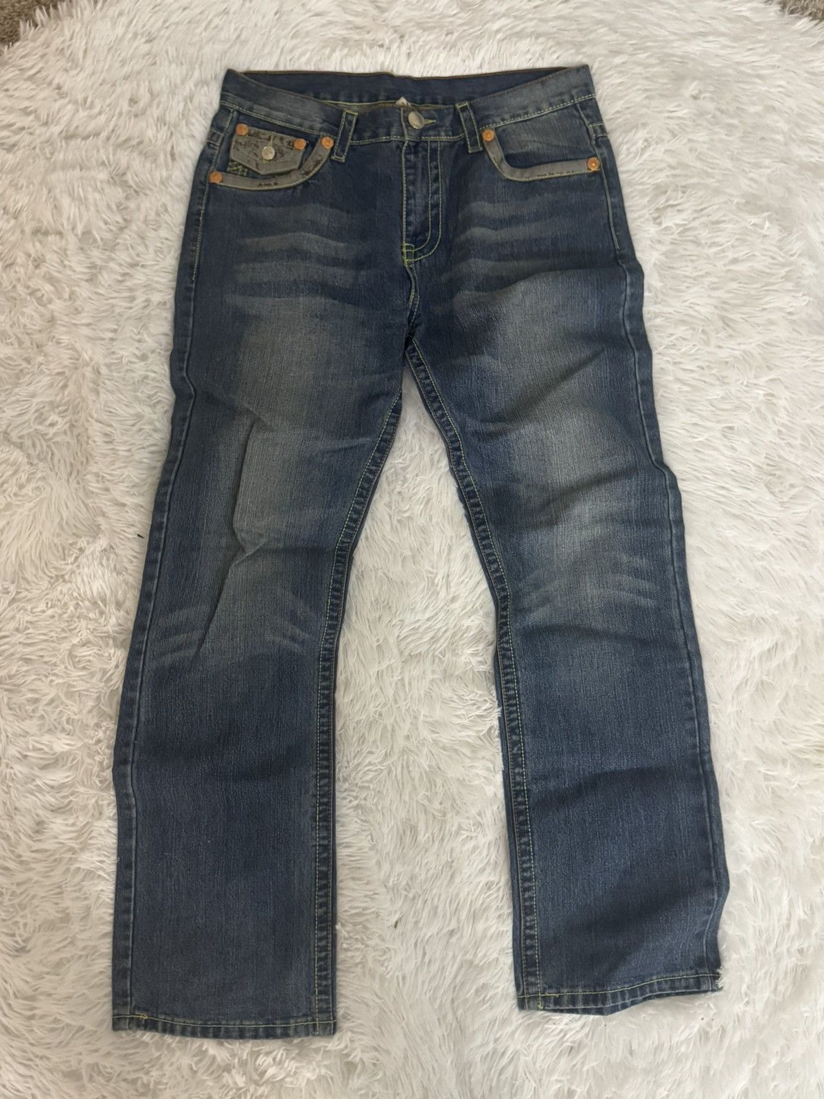 True Religion Rare True Religion Ricky Denim Size US 34 / EU 50 - 2 Thumbnail