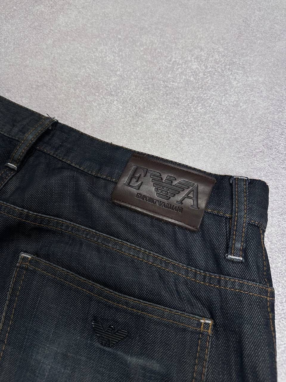 Armani Vintage Emporio Armani Baggy Y2K Jeans 34 Size US 34 / EU 50 - 5 Thumbnail