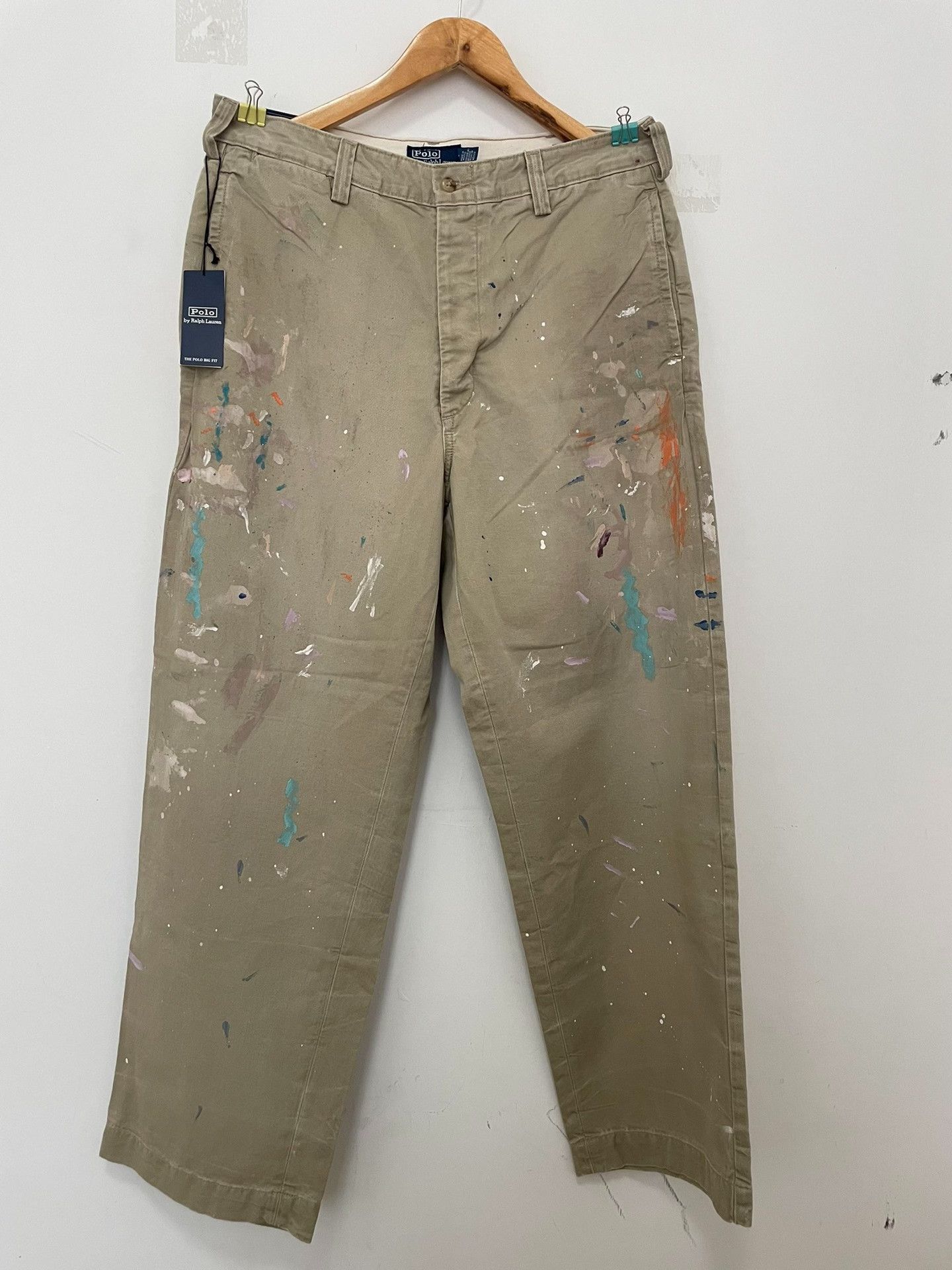 Polo Ralph Lauren Polo Ralph Lauren Patchwork Pants Size US 34 / EU 50 - 1 Thumbnail