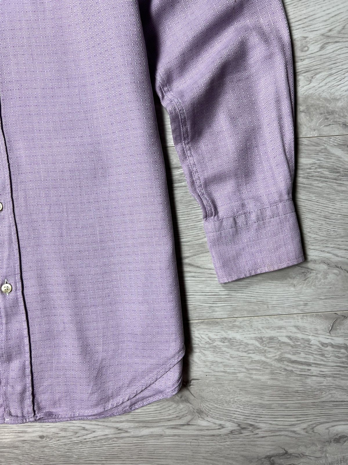 Etro Etro Milano Long Sleeve Linen Button Up Shirt Size US M / EU 48-50 / 2 - 7 Thumbnail