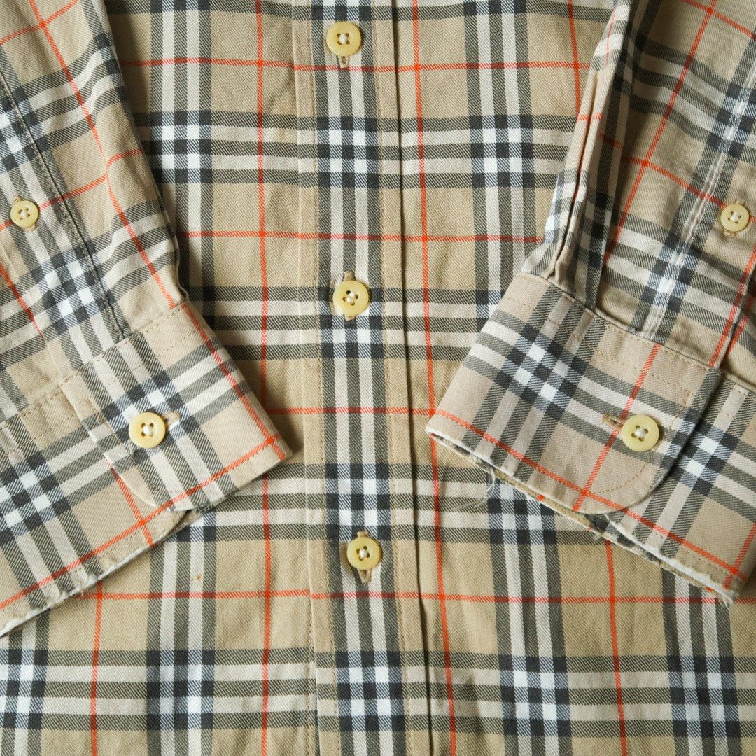 Burberry Vintage Burberry Nova Check Shirt Size US L / EU 52-54 / 3 - 10 Thumbnail