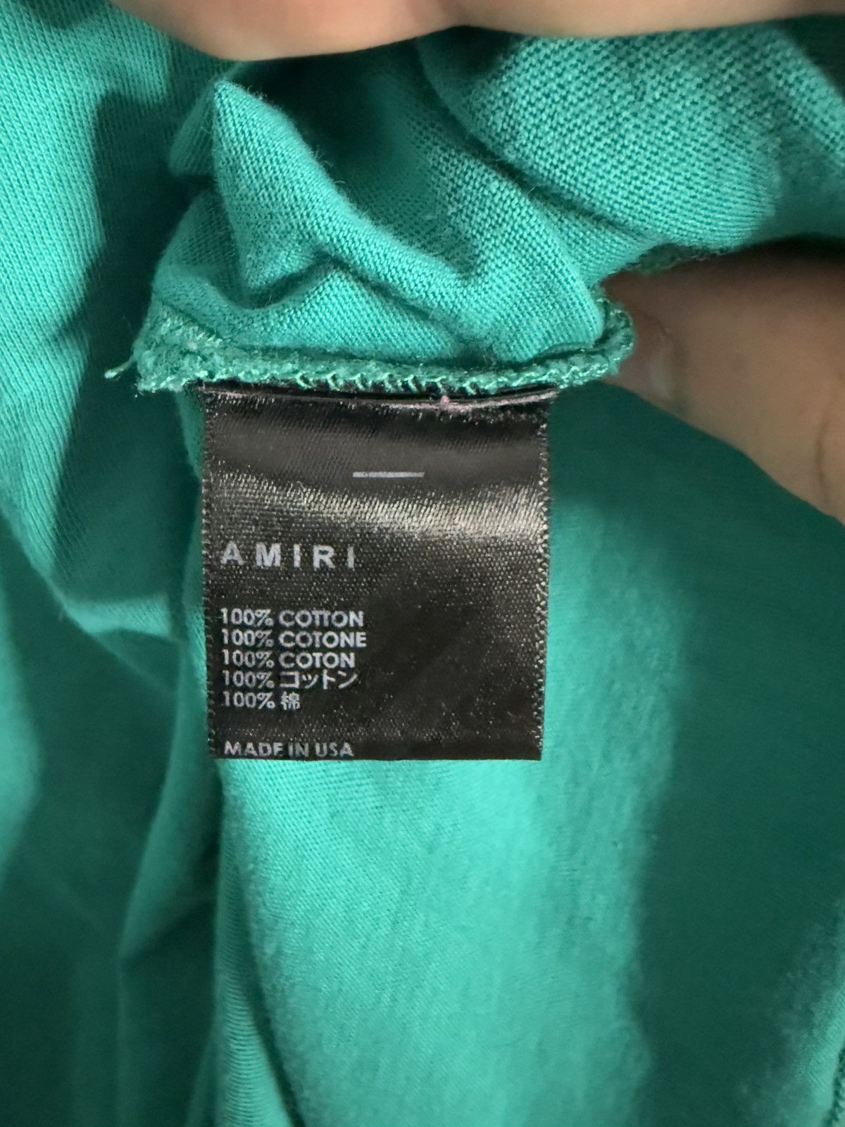 Amiri Amiri Logo T shirt Size US S / EU 44-46 / 1 - 7 Thumbnail
