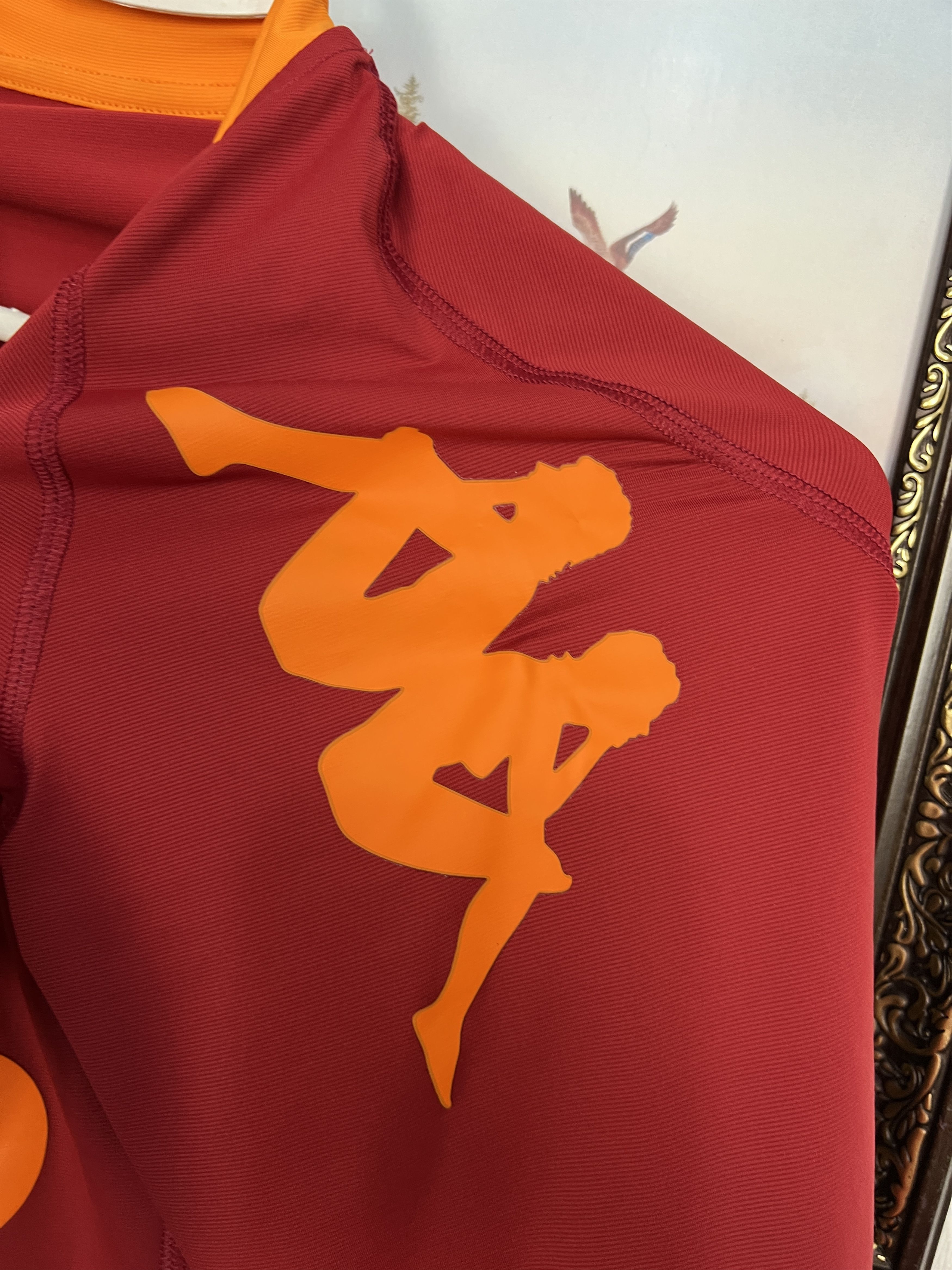 Kappa Roma Home football shirt 2009 Soccer Kappa Maglia Mens Size US XS / EU 42 / 0 - 5 Thumbnail