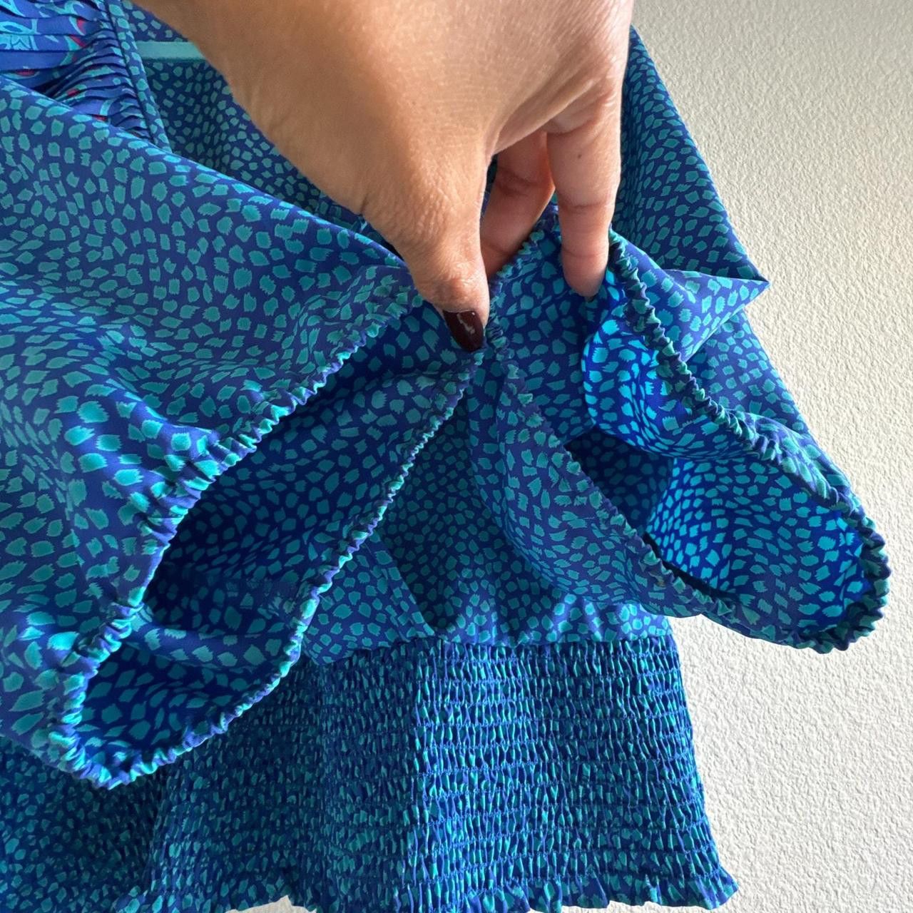 Other Susan Freis Vintage Made In USA Ruffle Blouse top Medium Size M / US 6-8 / IT 42-44 - 6 Thumbnail