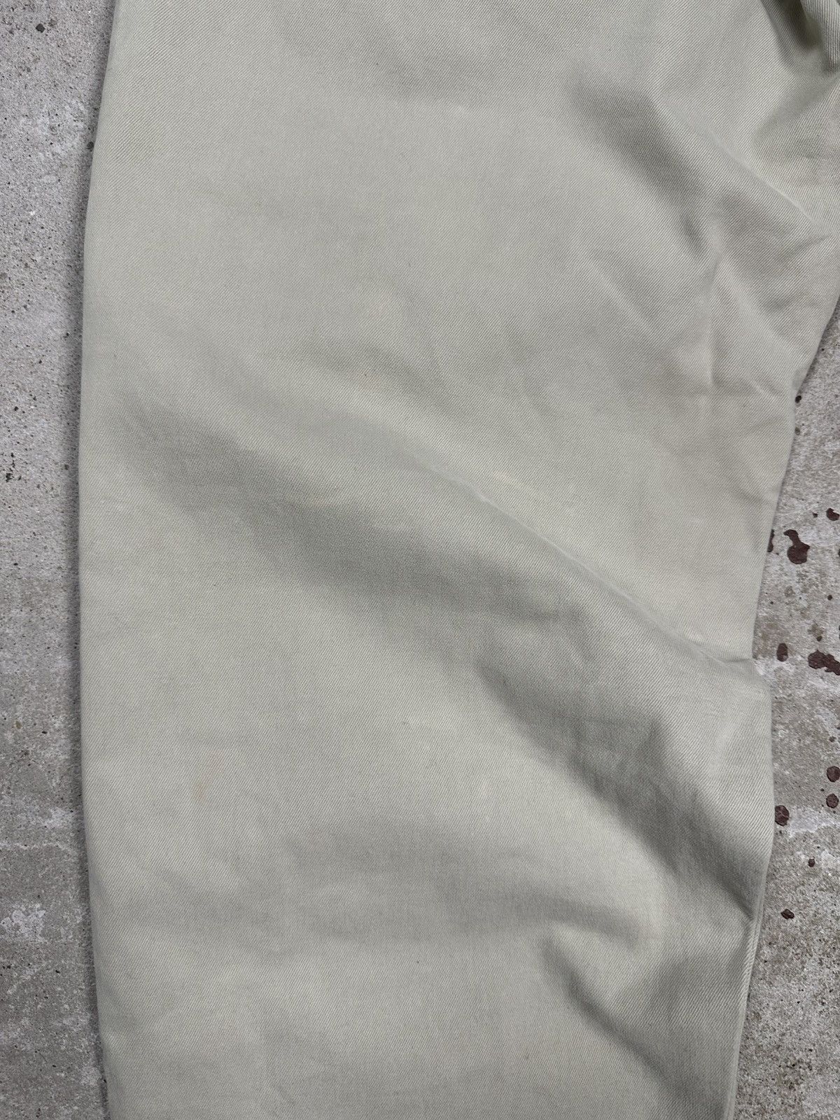 Boneville Vintage 90s Boneville Massimo Osti Wide Pleated Baggy Chino Size US 31 - 14 Thumbnail