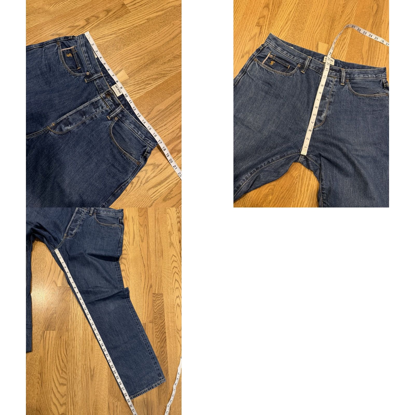 Todd Snyder Todd Snyder Jeans Regular 32x29 Denim 12.5oz Selvedge Blue Button Pocket 5-Pocket USA Retro Classic Vintage: No Mens Size US 32 / EU 48 - 9 Thumbnail