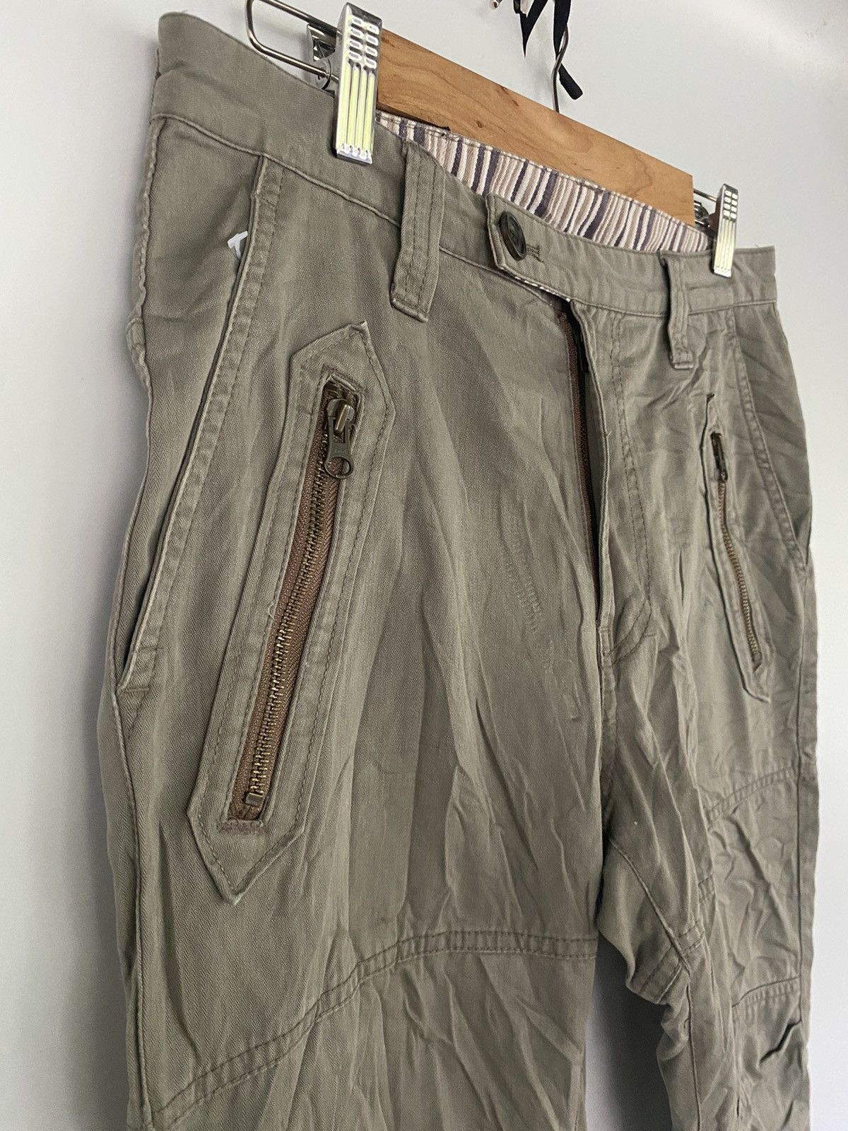 PPFM Vintage PPFM Zipper Cotton Jeans Pocket Double Knee Pants Size US 30 / EU 46 - 12 Thumbnail