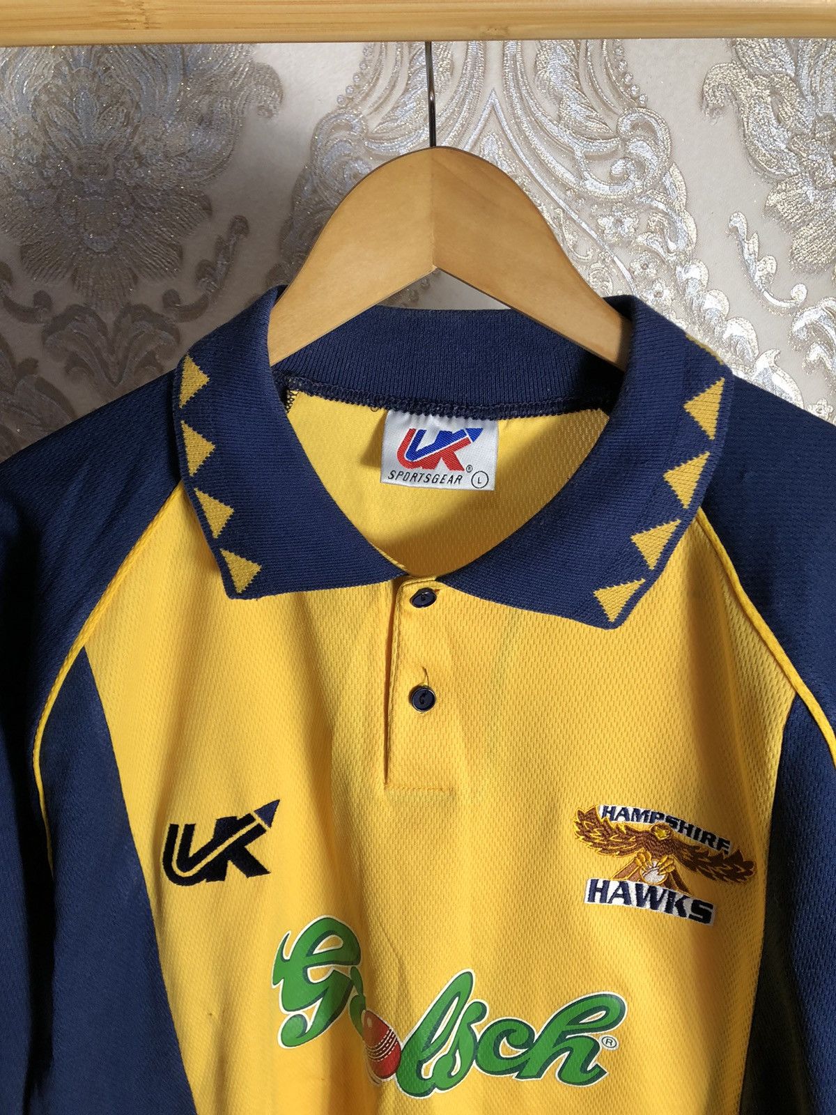 Canterbury of New Zealand × Vintage VERY RARE HAMPSHIRE HAWKS RUGBY JERSEY RETRO BLOKE Y2K 90s Size US L / EU 52-54 / 3 - 2 Thumbnail