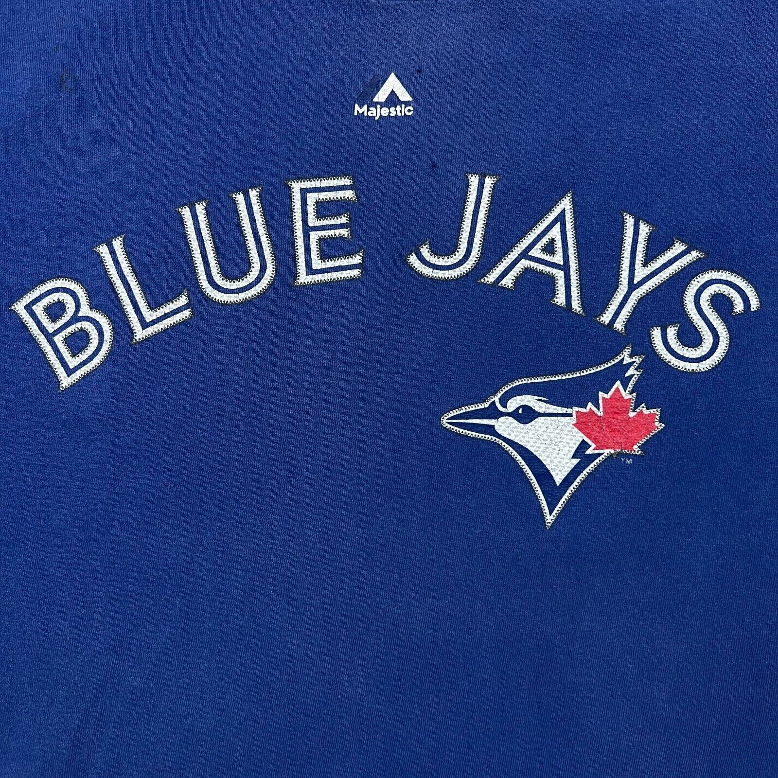 MLB × Majestic × Vintage Majestic Toronto Blue Jays T Shirt Large Josh Donaldson Tee Size US L / EU 52-54 / 3 - 2 Thumbnail
