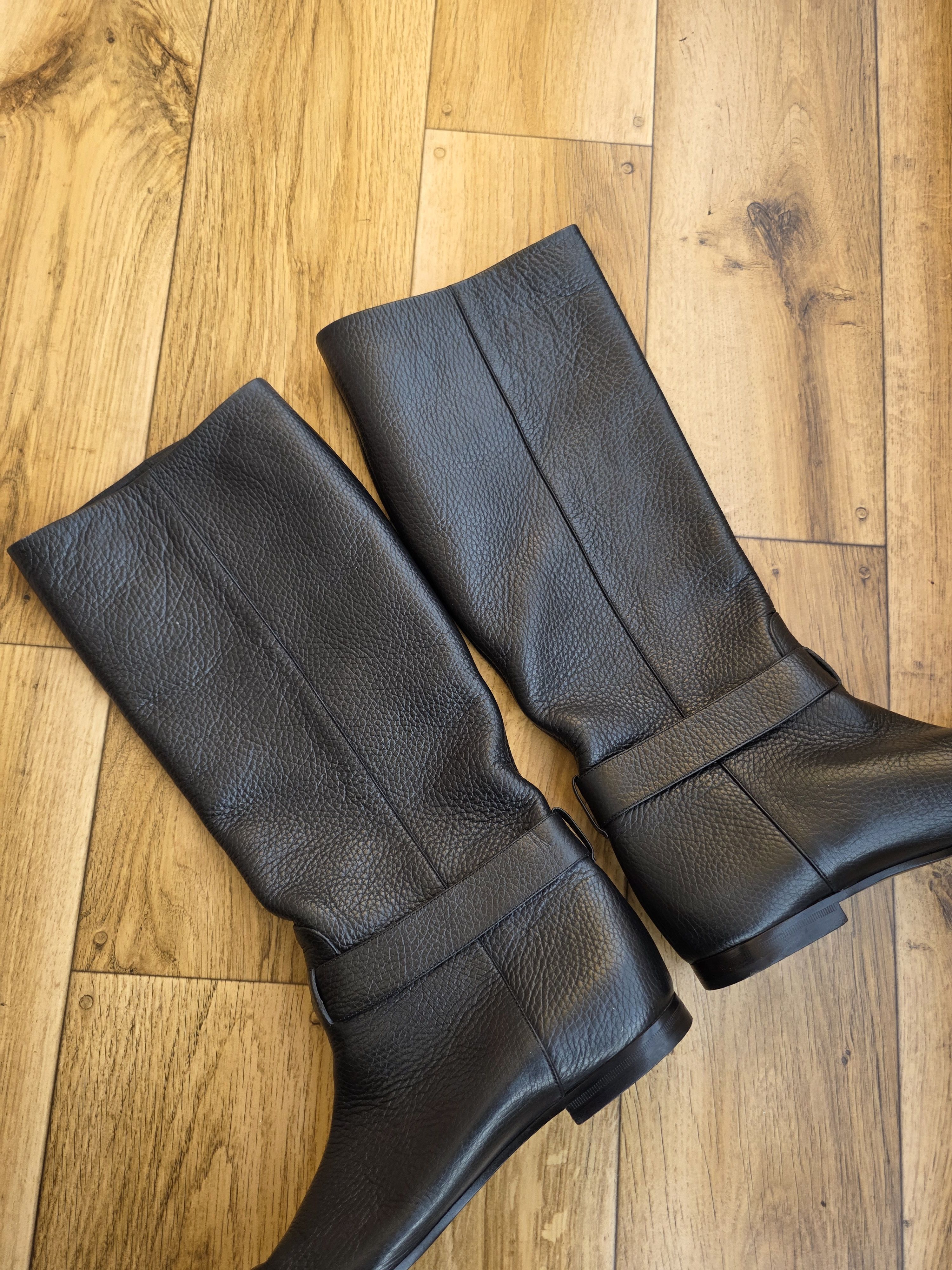 Gucci Gucci Leather Interlocking Double G Boots Size US 9 / IT 39 - 6 Thumbnail