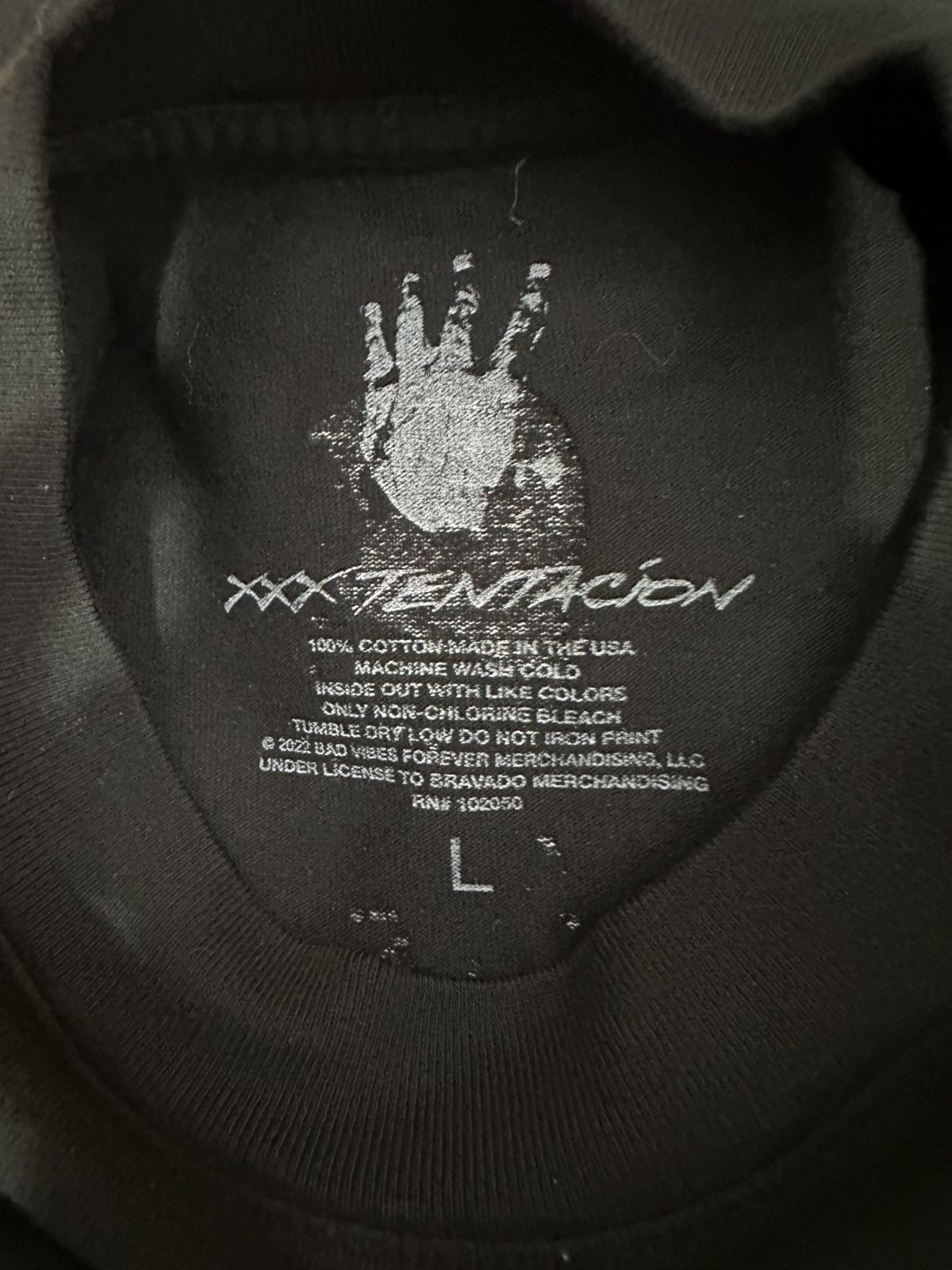 Revenge Xxxtentacion Mugshot Tee Size US L / EU 52-54 / 3 - 3 Thumbnail