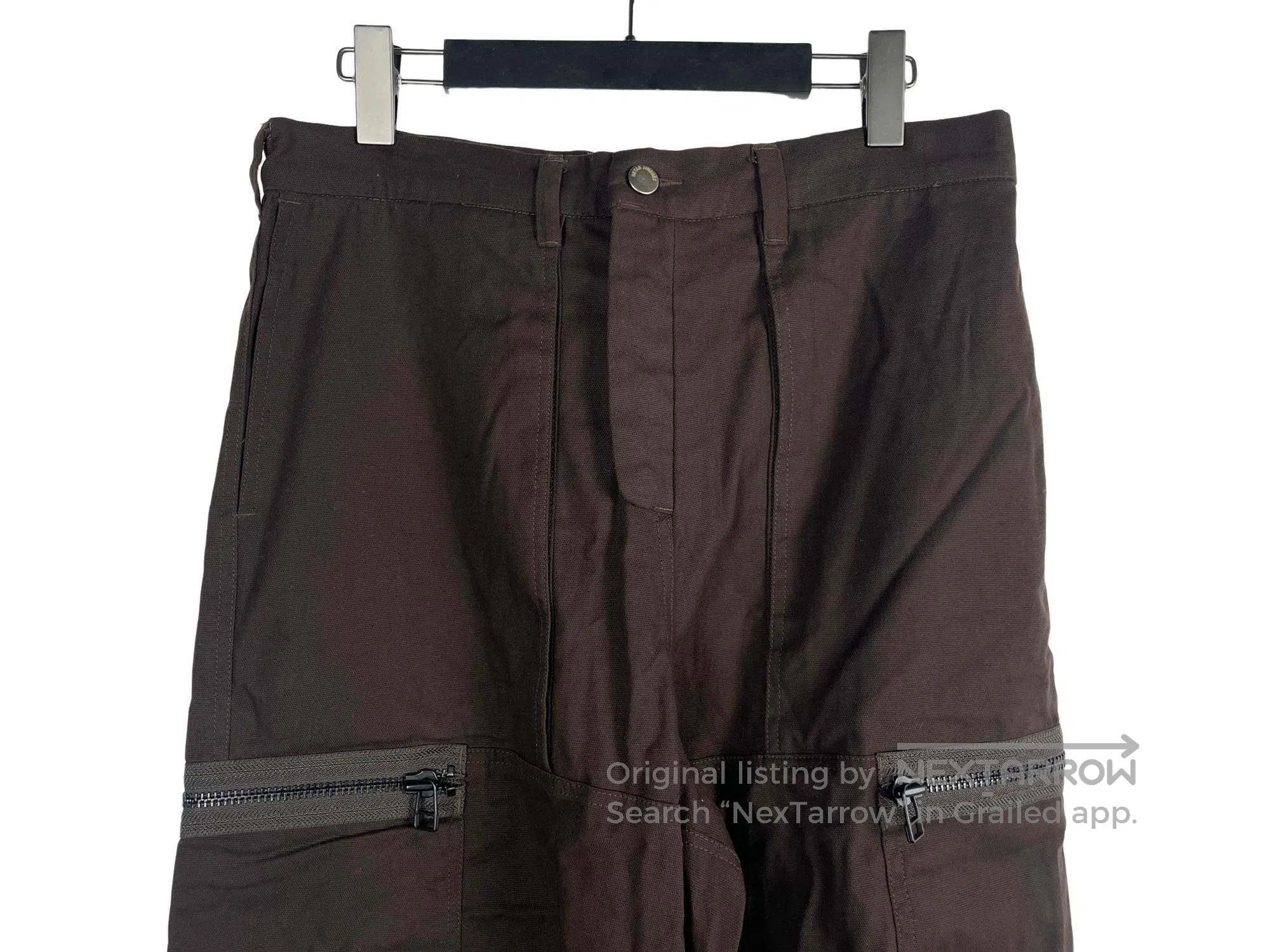 Bryan Jimenez Bryan Jimenez Wide Leg Work Pants Size US 30 / EU 46 - 3 Thumbnail