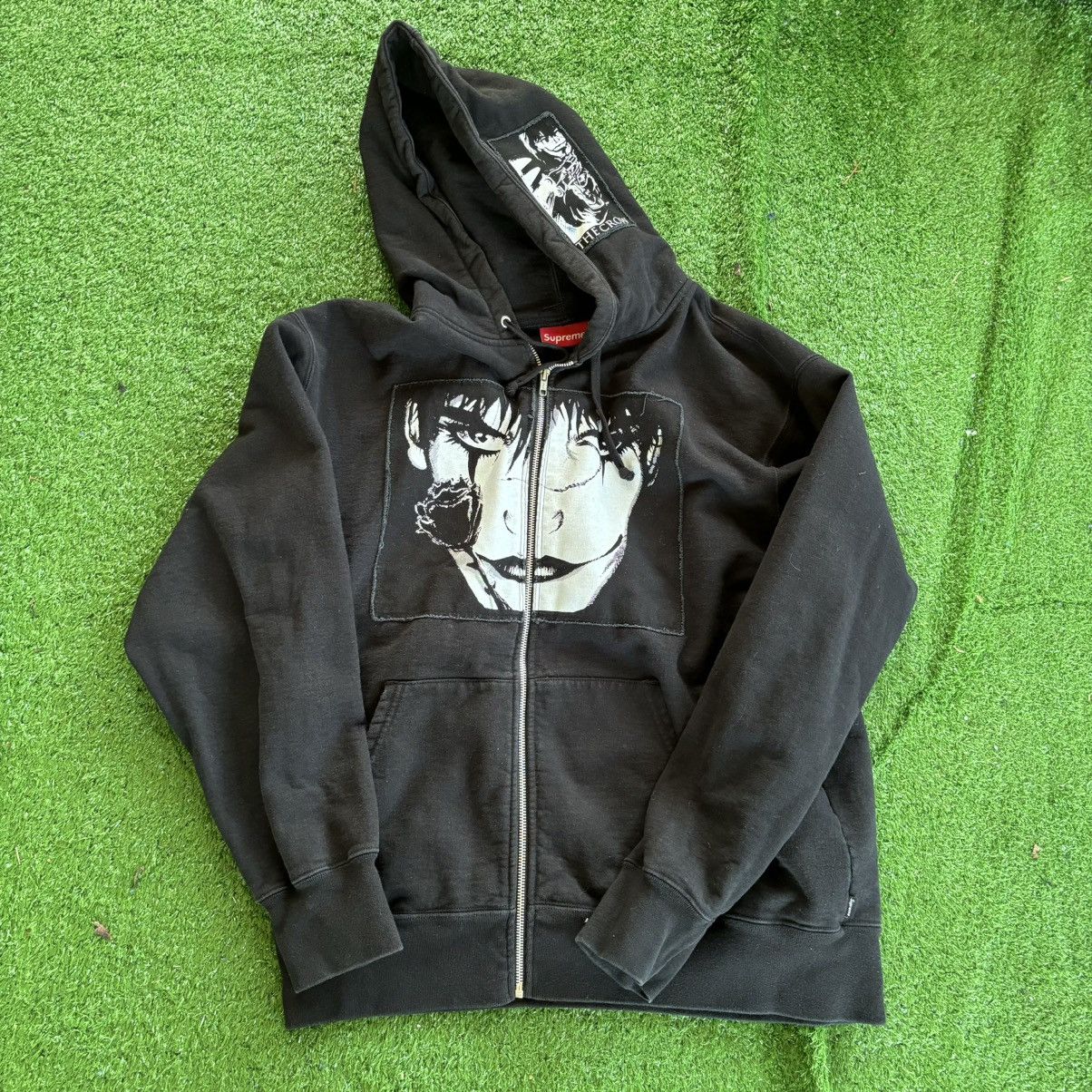 image of Supreme The Crow Hoodie in Black, Men's (Size Large)