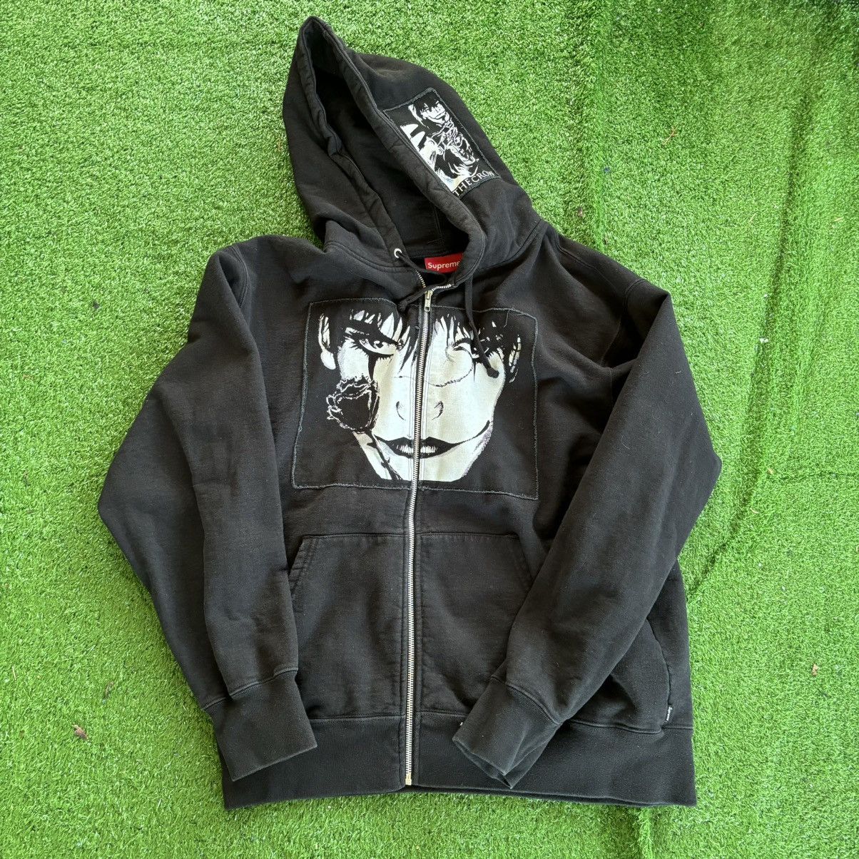 Pre-owned Supreme The Crow Hoodie In Black