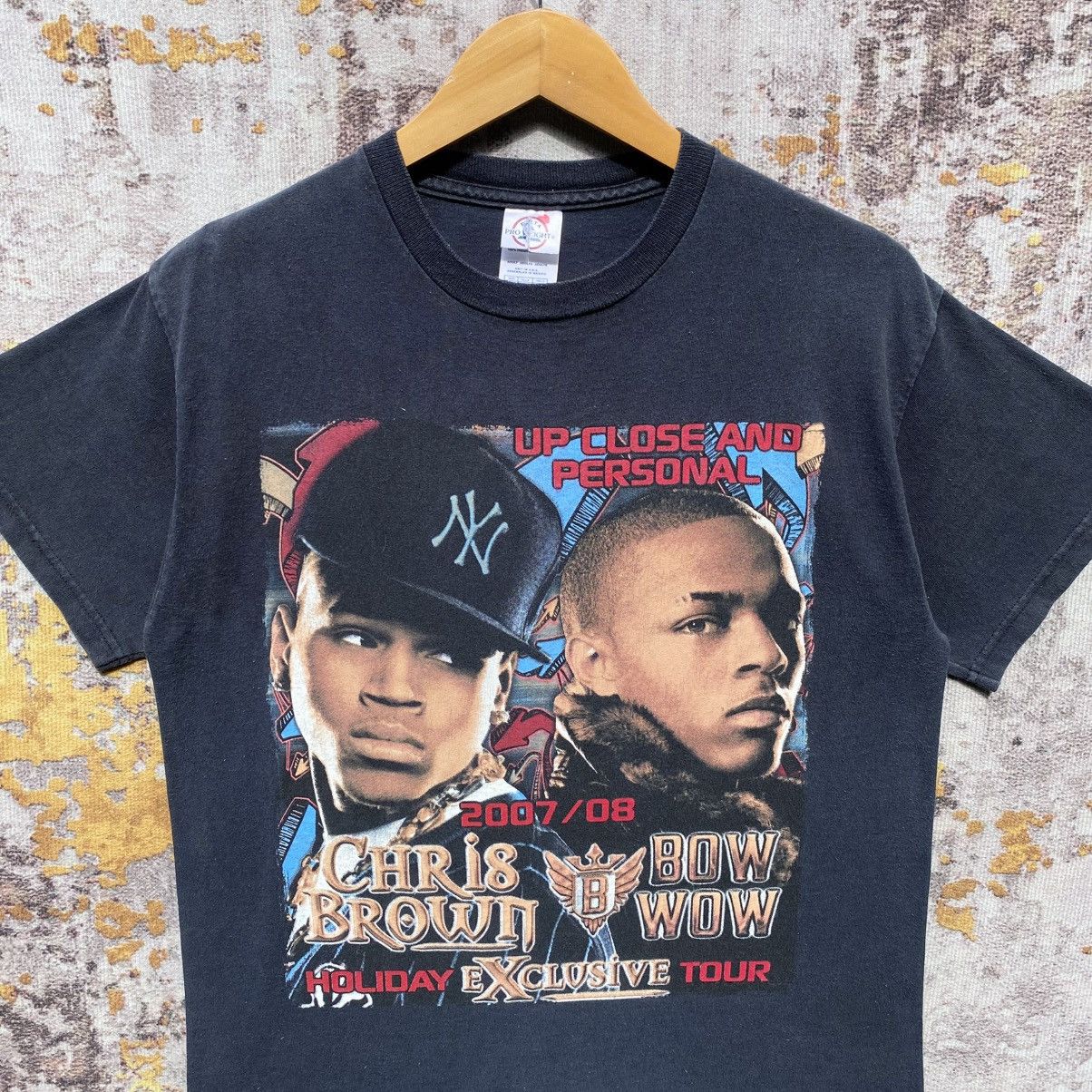 Rap Tees Vintage Y2k Chris Brown Bow Wow Soulja Boy Concert Tour Tee Size US M / EU 48-50 / 2 - 9 Thumbnail