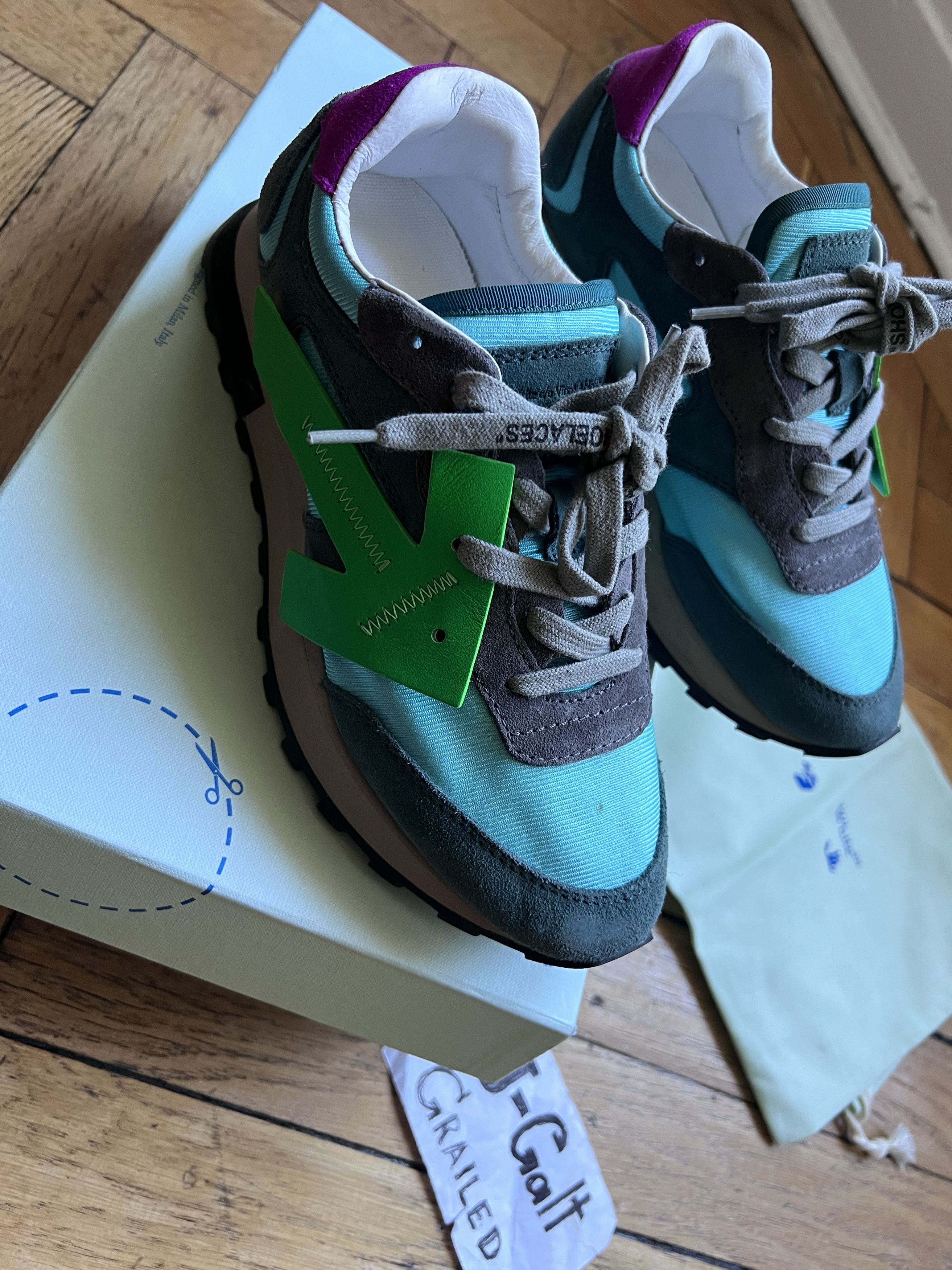 Off-White Off-White low runner / Virgil Era, Made in Italy | Sz37 Size US 7 / IT 37 - 5 Thumbnail