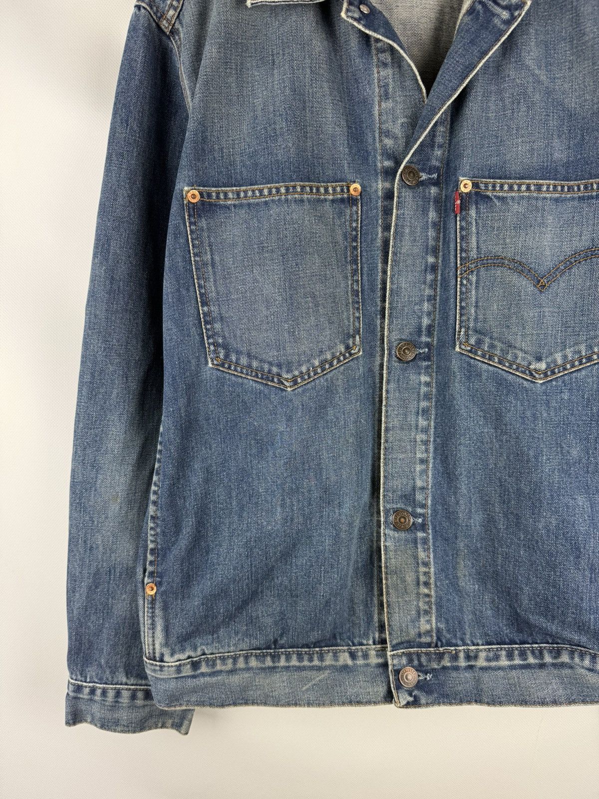 Levi's Levi’s Vintage 70511 Men’s Denim Trucker Jacket Size L Size US L / EU 52-54 / 3 - 7 Thumbnail