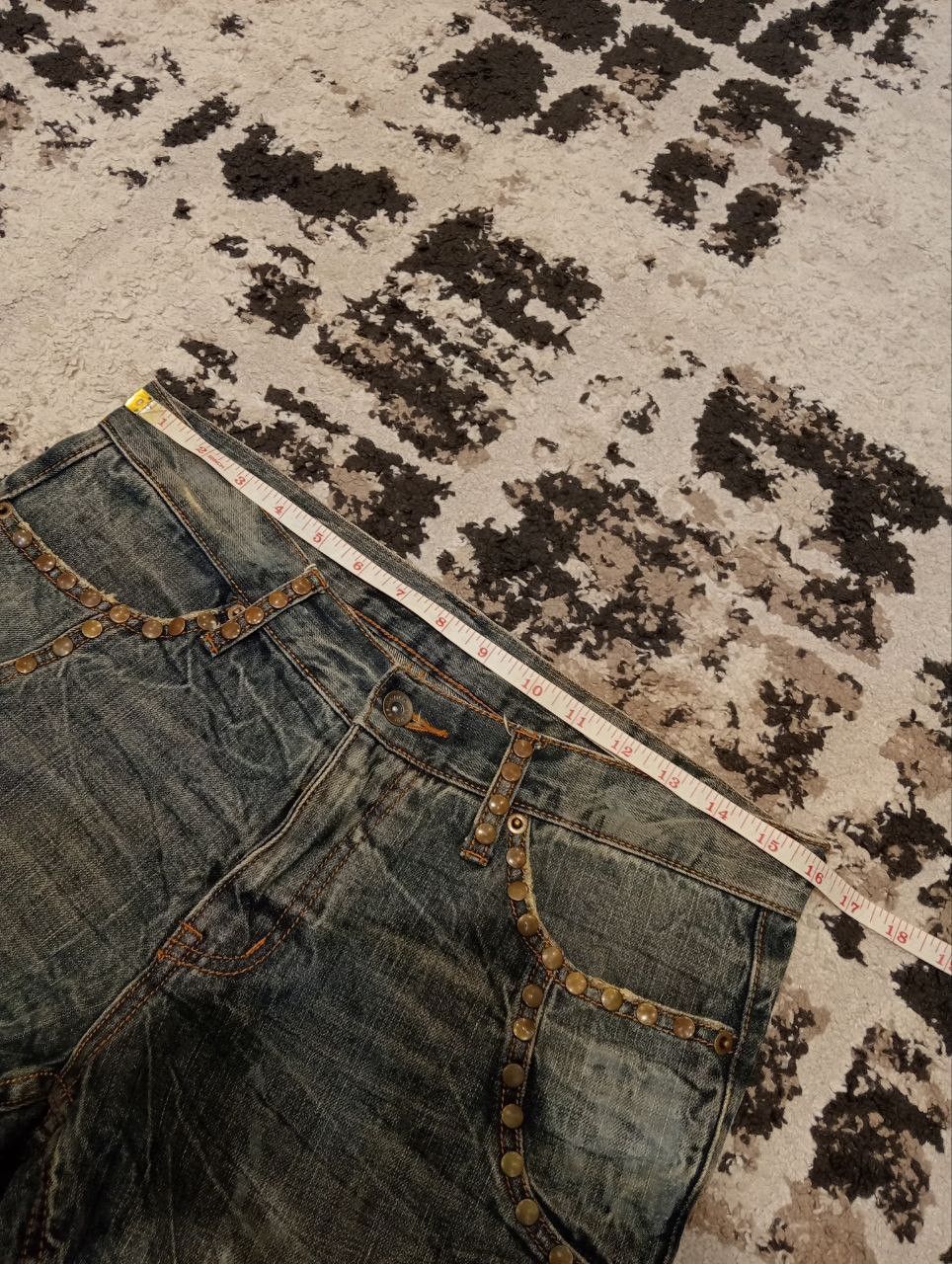semanticdesign Vintage Semantic Design Japan Studded Bootcut Jeans Size US 32 / EU 48 - 10 Thumbnail
