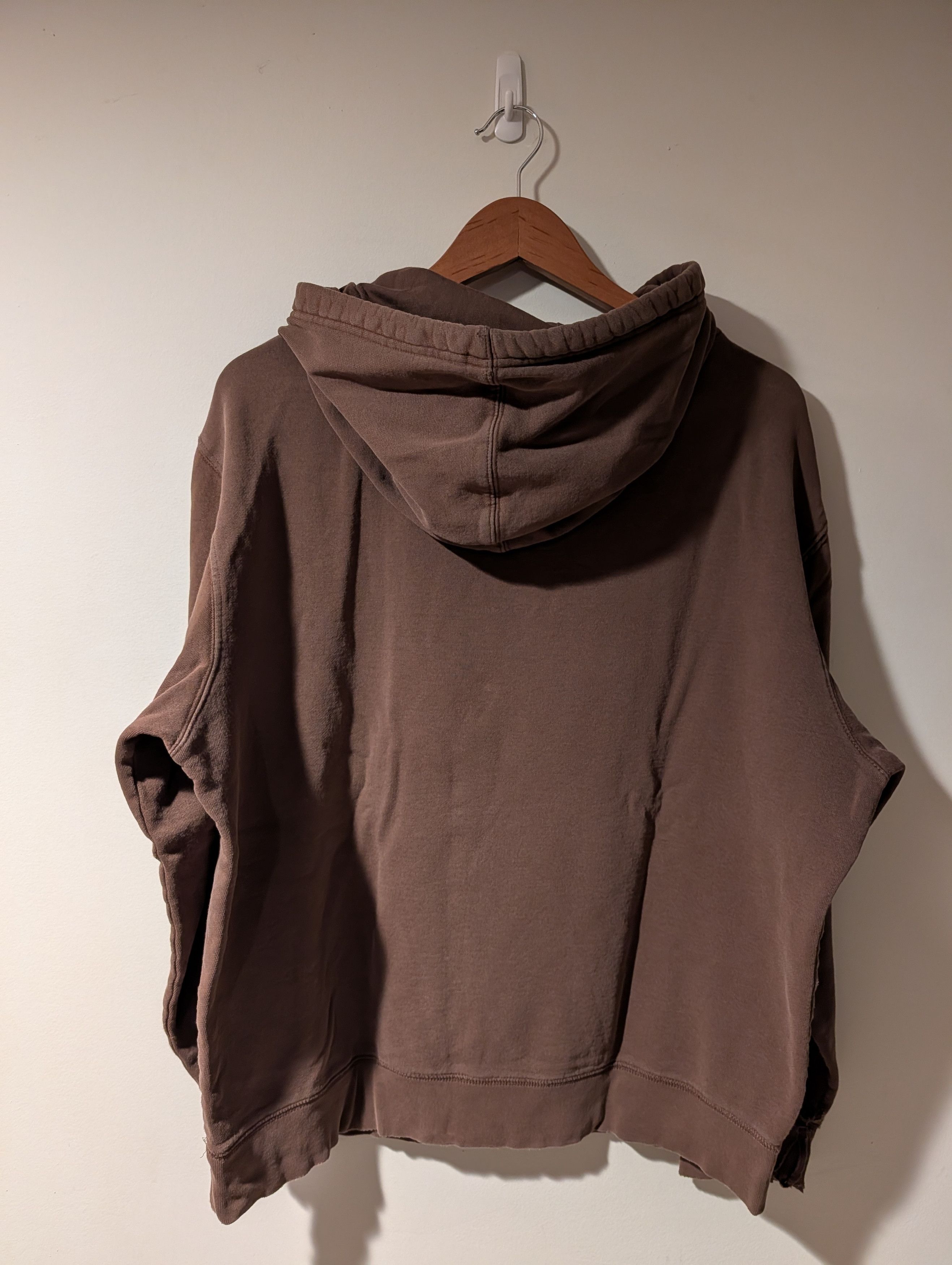 Abercrombie & Fitch VTG Abercrombie & Fitch Hoodie Brown Blue Spellout Y2K Size US L / EU 52-54 / 3 - 16 Thumbnail
