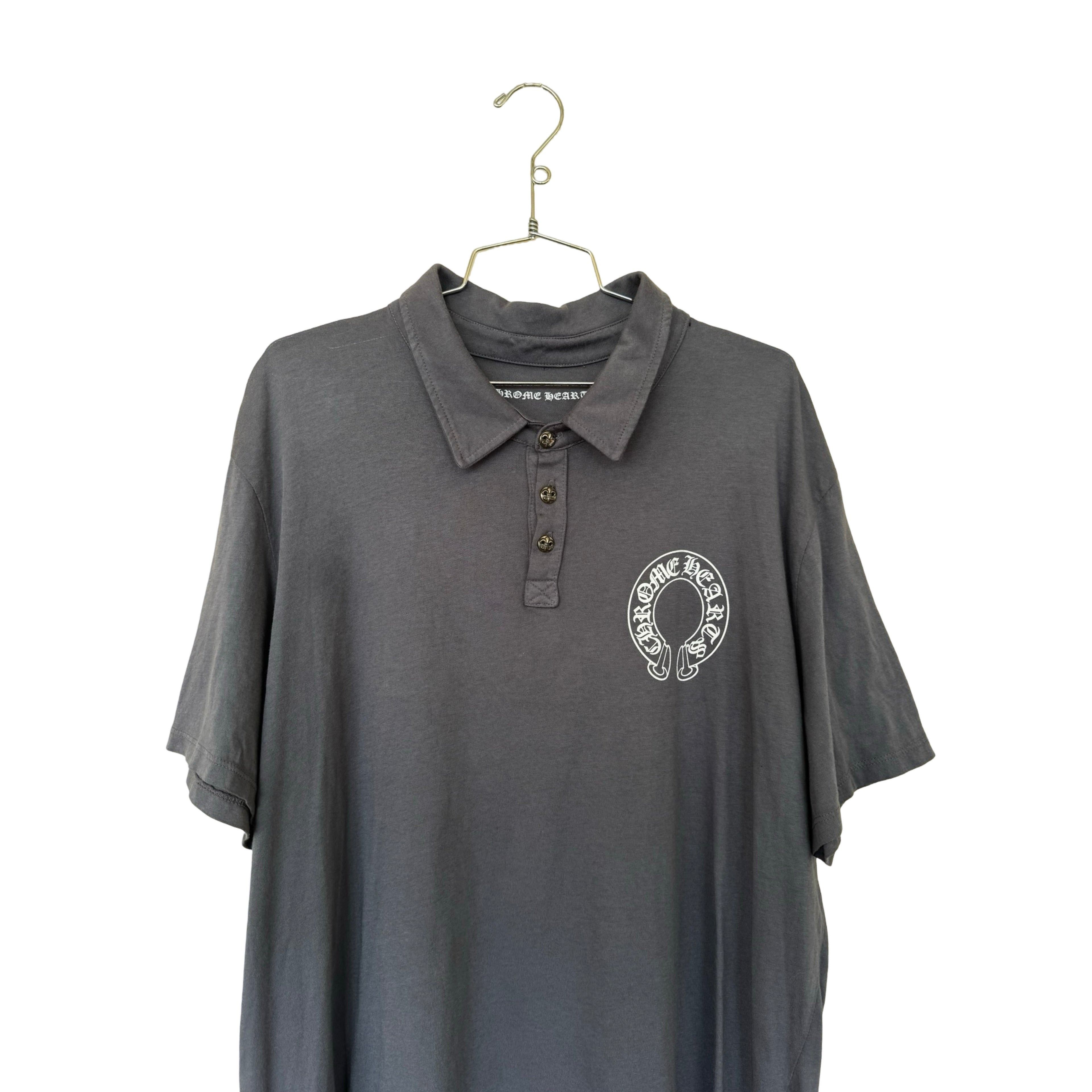Chrome Hearts Chrome Hearts Vintage Polo W .925 Silver Size US XXL / EU 58 / 5 - 3 Thumbnail
