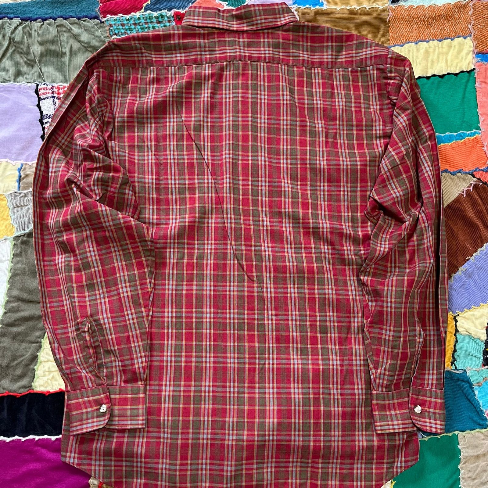 L.L. Bean LL Bean Red and Brown Plaid Longsleeve Button Up Large Size US L / EU 52-54 / 3 - 2 Thumbnail
