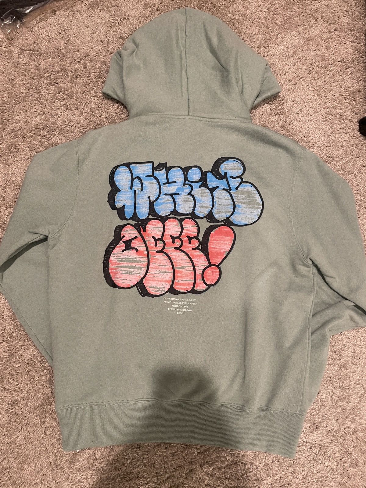 Off-White Off white hoodie Size US M / EU 48-50 / 2 - 2 Thumbnail