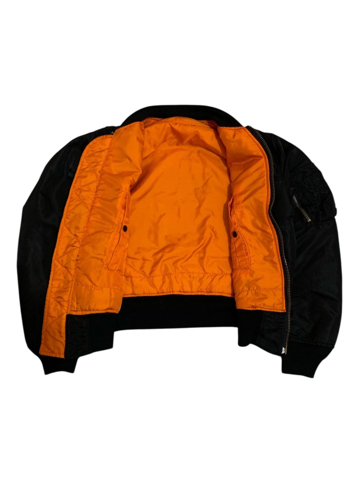 Alpha Industries 🐍 Alpha Industries MA-1 Reversible Bomber Jacket Size US S / EU 44-46 / 1 - 2 Thumbnail