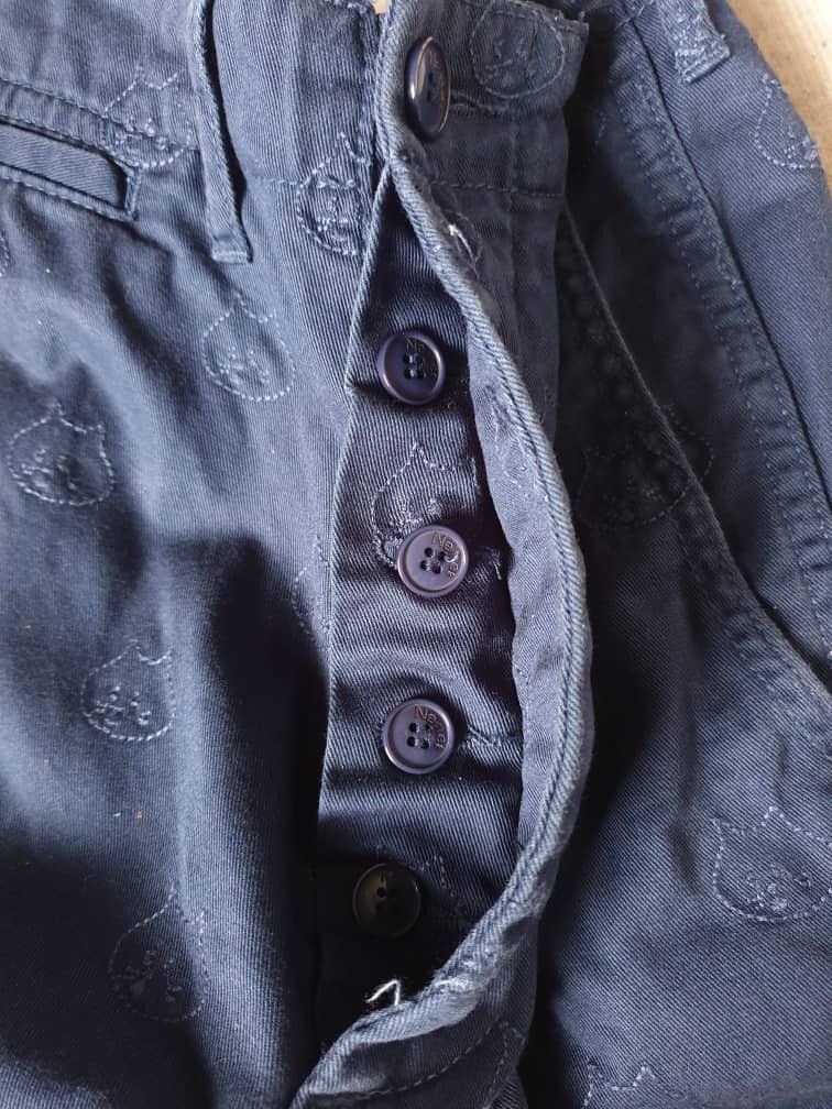 Issey Miyake Ne-Net Issey miyake Monogram blue Japanese brand pant Size US 30 / EU 46 - 5 Thumbnail