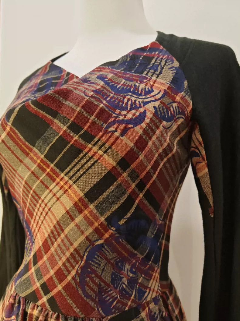 Vivienne Westwood Vivienne Westwood size1 Rave roses fake two spicy dresses Size S / US 4 / IT 40 - 3 Thumbnail
