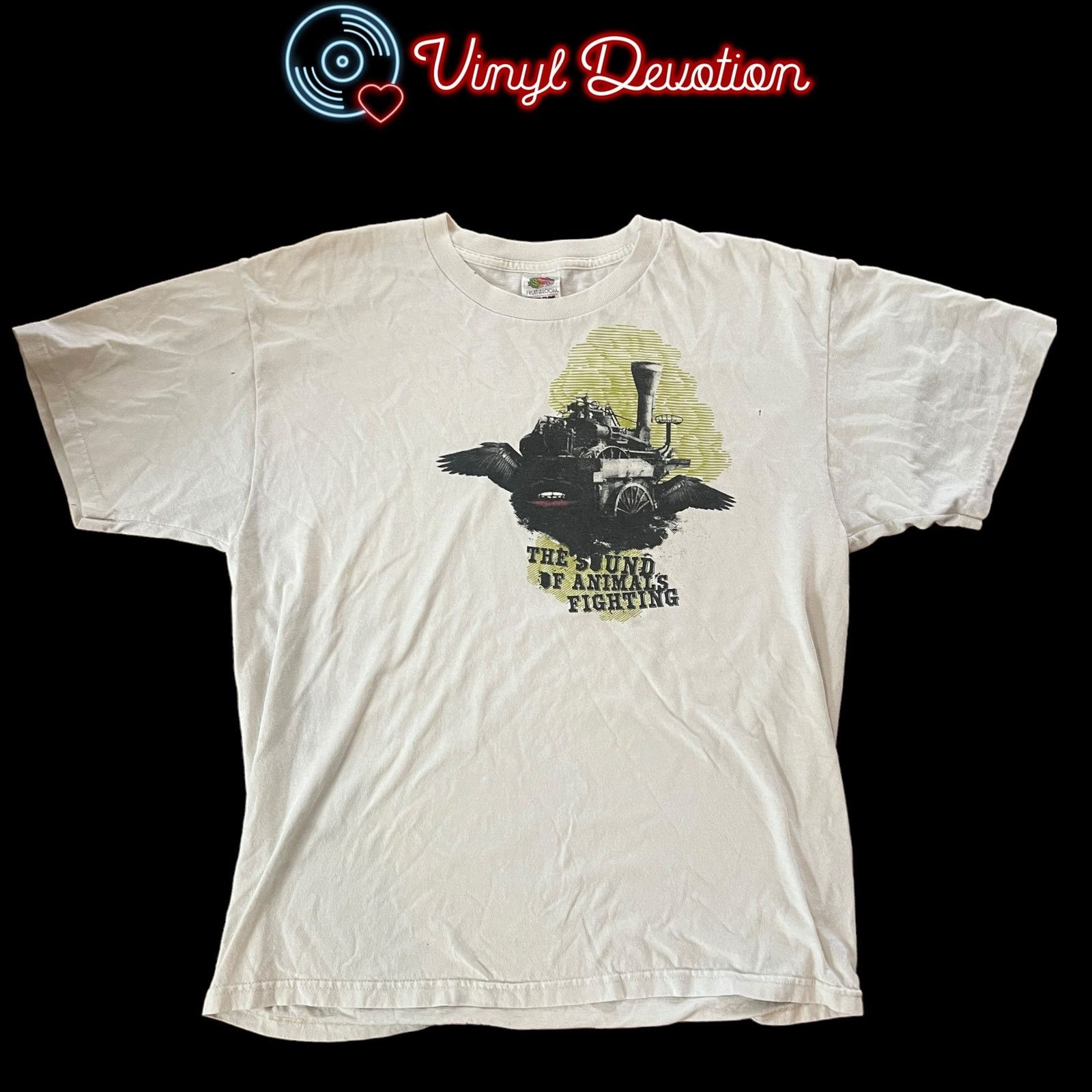 Band Tees The Sound Animals Fighting Vintage Cream Size L RX Bandits Size US L / EU 52-54 / 3 - 1 Thumbnail
