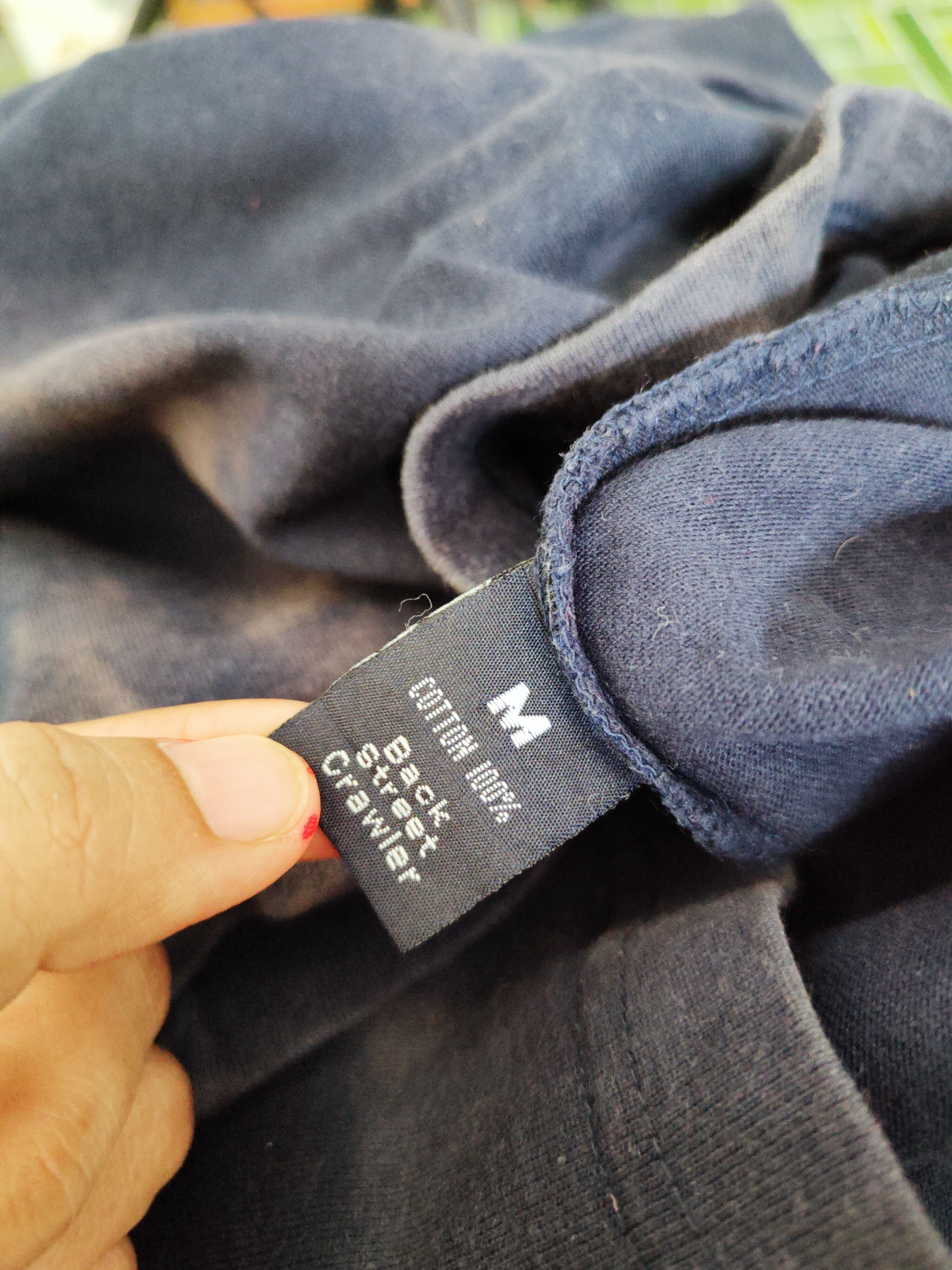 Japanese Brand Saigon Vietnam skull Back Street Crawler Navy Faded #W144 Size US S / EU 44-46 / 1 - 5 Thumbnail
