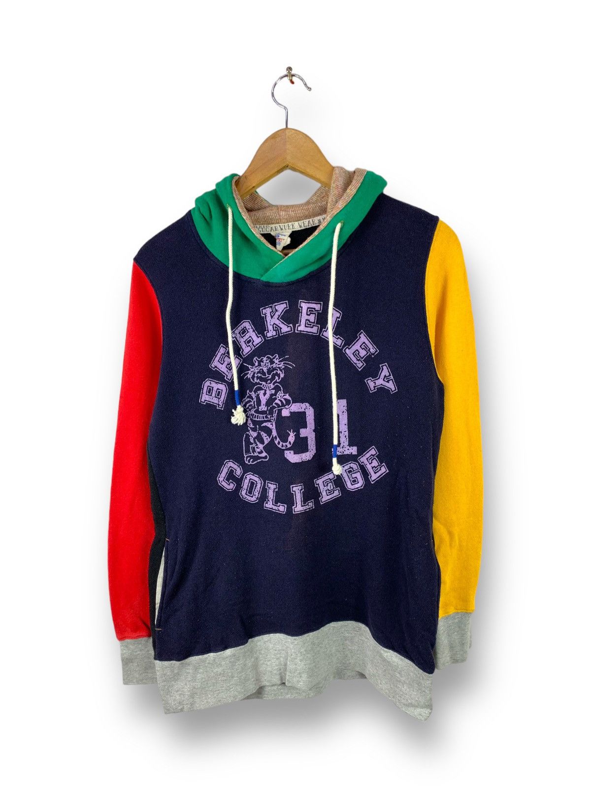 Other Steals! Berkeley College NJ Colorblock Hoodie Size US M / EU 48-50 / 2 - 1 Thumbnail
