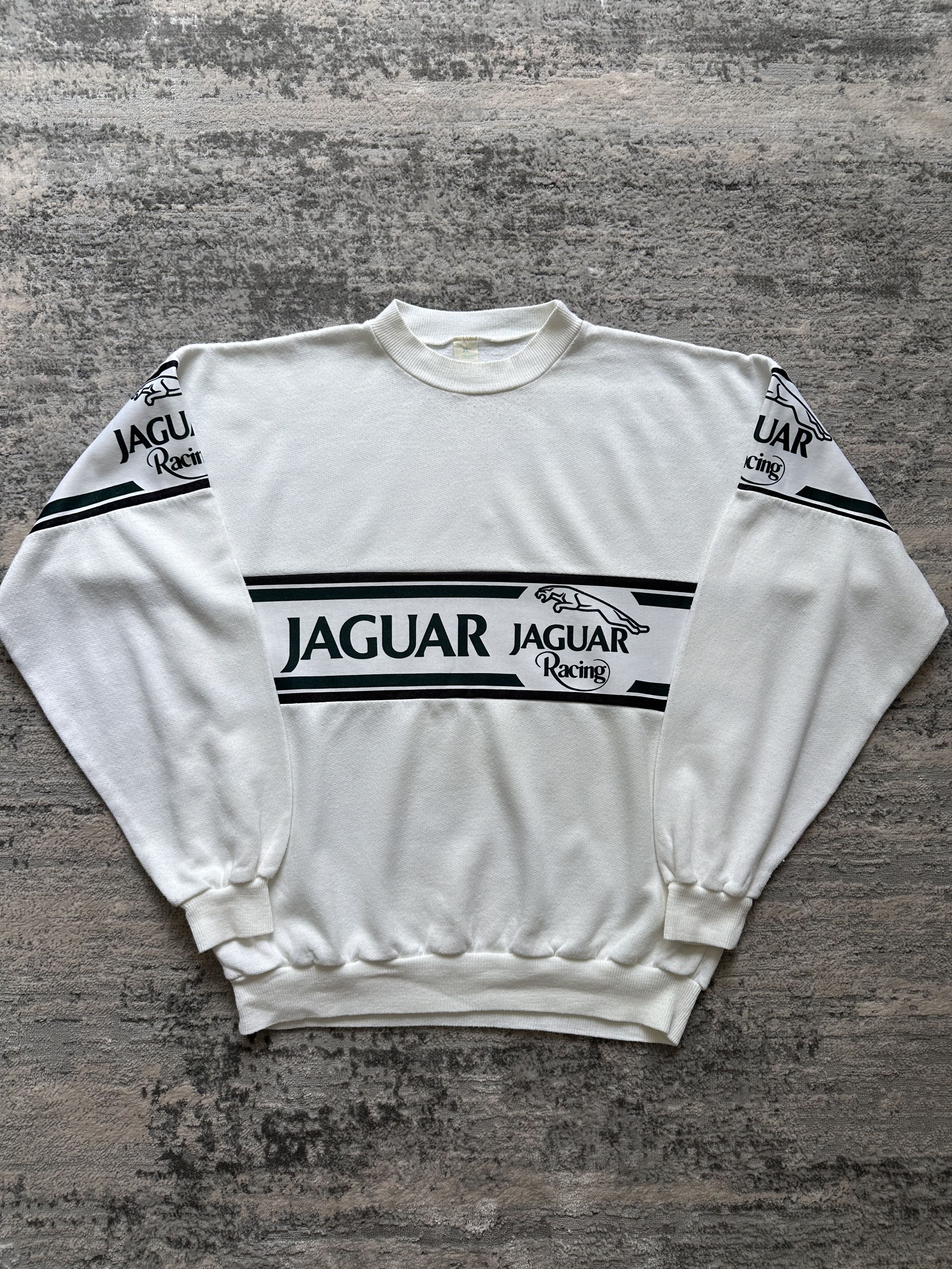 Vintage Jaguar racing vintage sweatshirt Size US XL / EU 56 / 4 - 3 Thumbnail