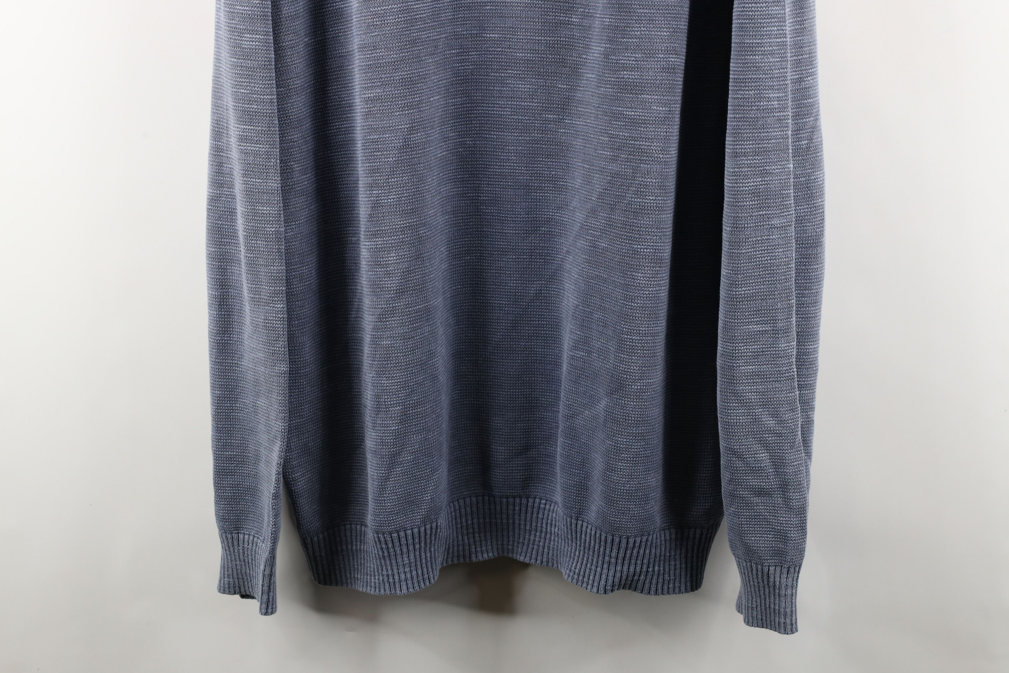 Tommy Bahama × Vintage Tommy Bahama Cotton Ribbed Knit Half Zip Pullover Sweater Size US XXL / EU 58 / 5 - 3 Thumbnail