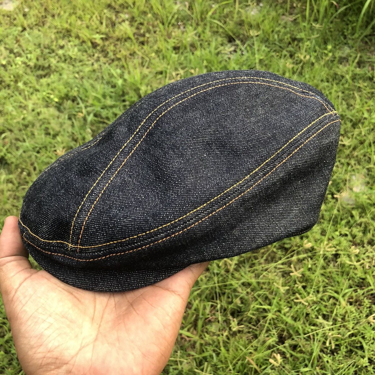 Evisu Evisu Style Craft Denim Flat Hat Size ONE SIZE - 4 Thumbnail