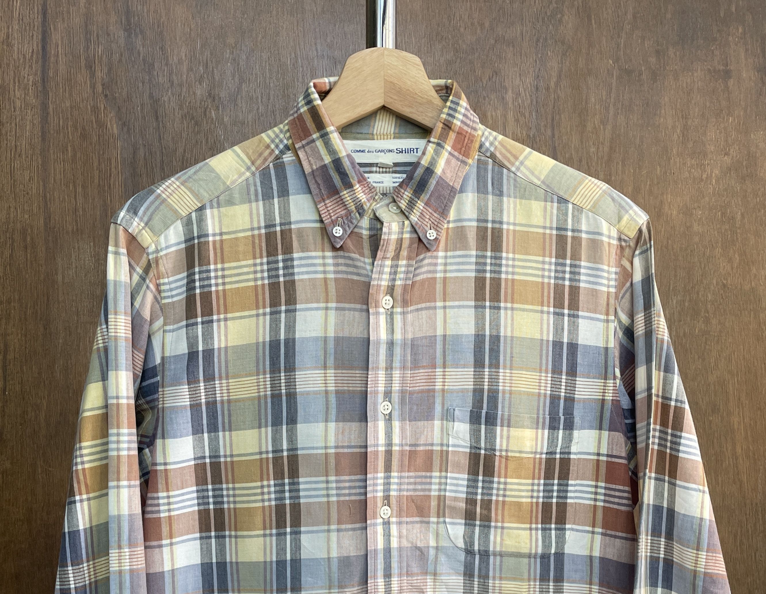 Comme des Garcons COMME des GARCONS Tartan Shirt Dry Clean Only Size US XXS / EU 40 - 2 Thumbnail