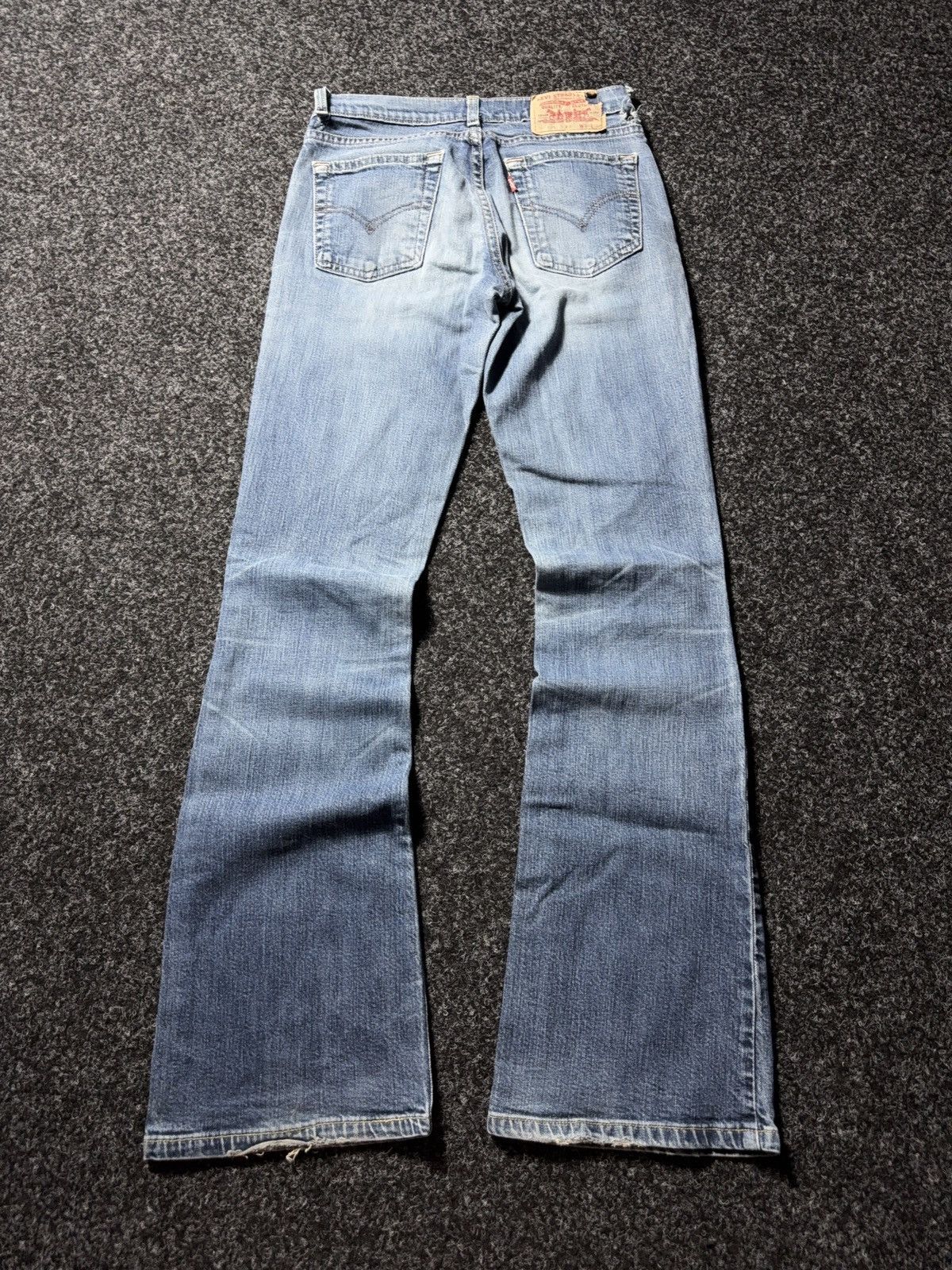 Levi's Levi’s 529 Distressed Western USA Y2K Flare Bootcut Jeans Size 28" / US 6 / IT 42 - 12 Thumbnail